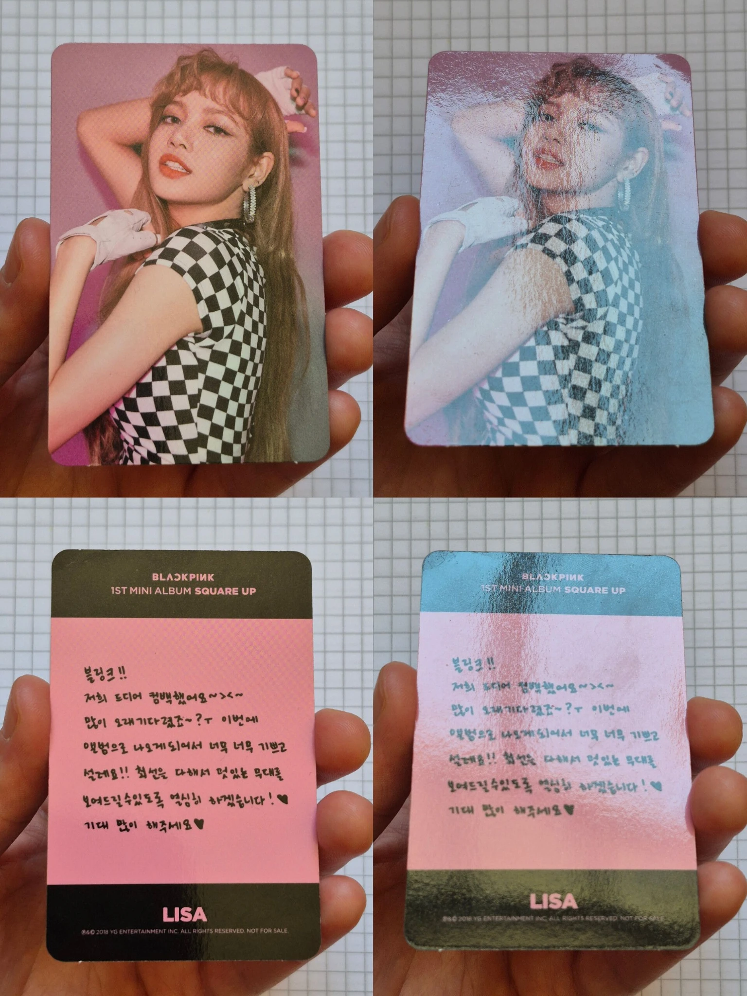 BLACKPINK Lisa BLACKPINK-Lisa-Album-Square Up listing photo 3