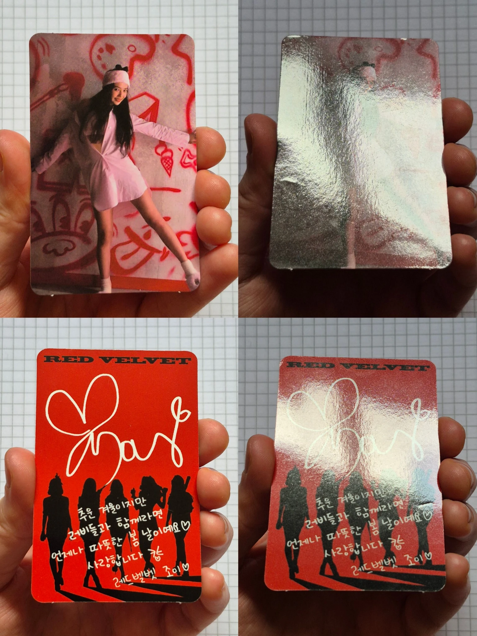 Red Velvet Joy Red Velvet - Joy - The Perfect Red Velvet Album album photocard listing photo 3