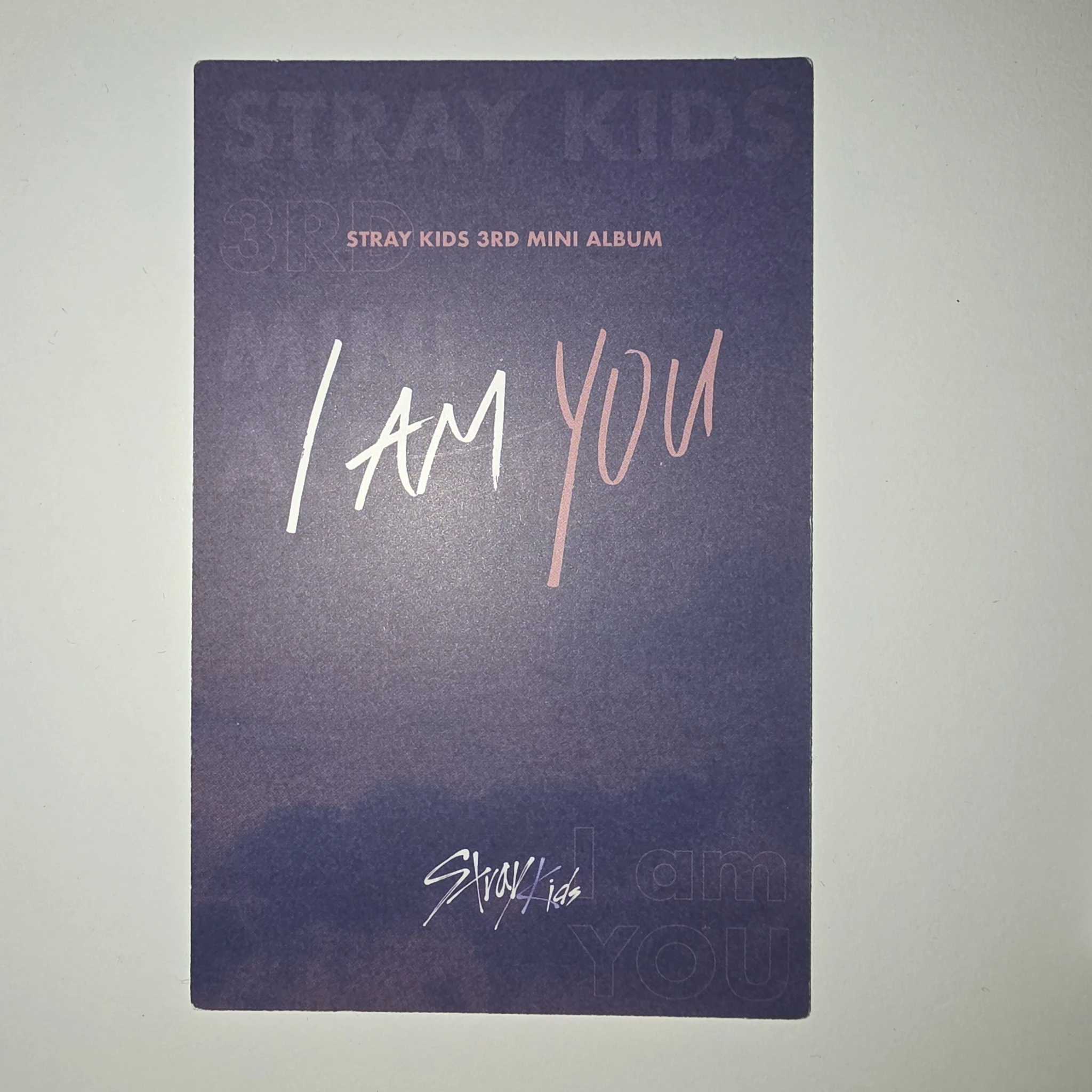 Stray Kids Seungmin Stray Kids - Seungmin - I am YOU Album album photocard pre-order benefit first press only listing photo 3