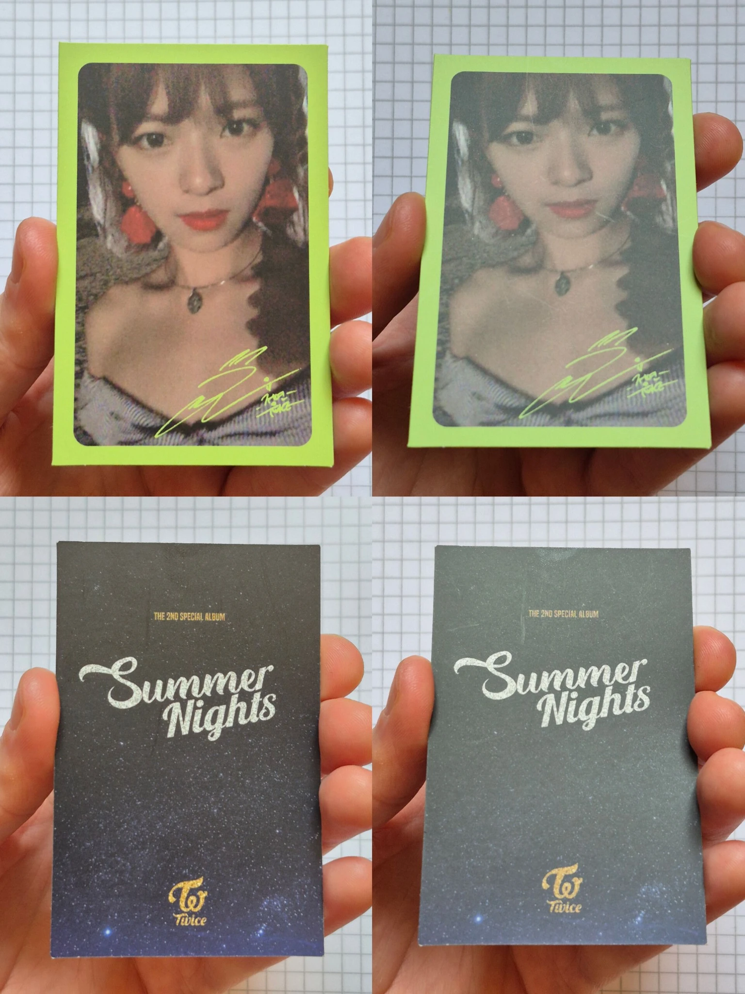 TWICE Jeongyeon TWICE - Jeongyeon - Summer Nights Album album photocard listing photo 3