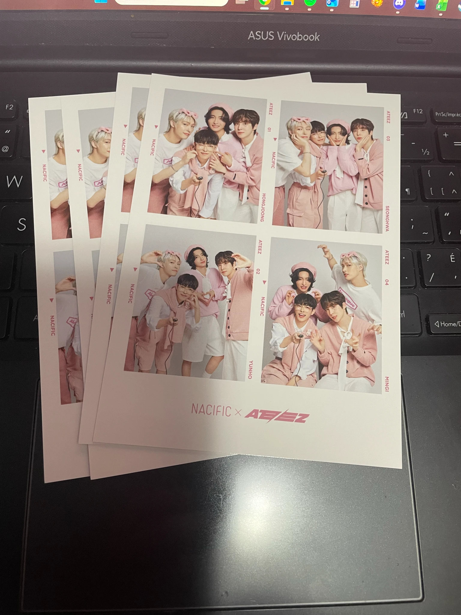 ATEEZ ATEEZ - Hongjoong & Seonghwa & Yunho - NACIFIC × ATEEZ Other 4 cut photo brand collaboration listing photo 3