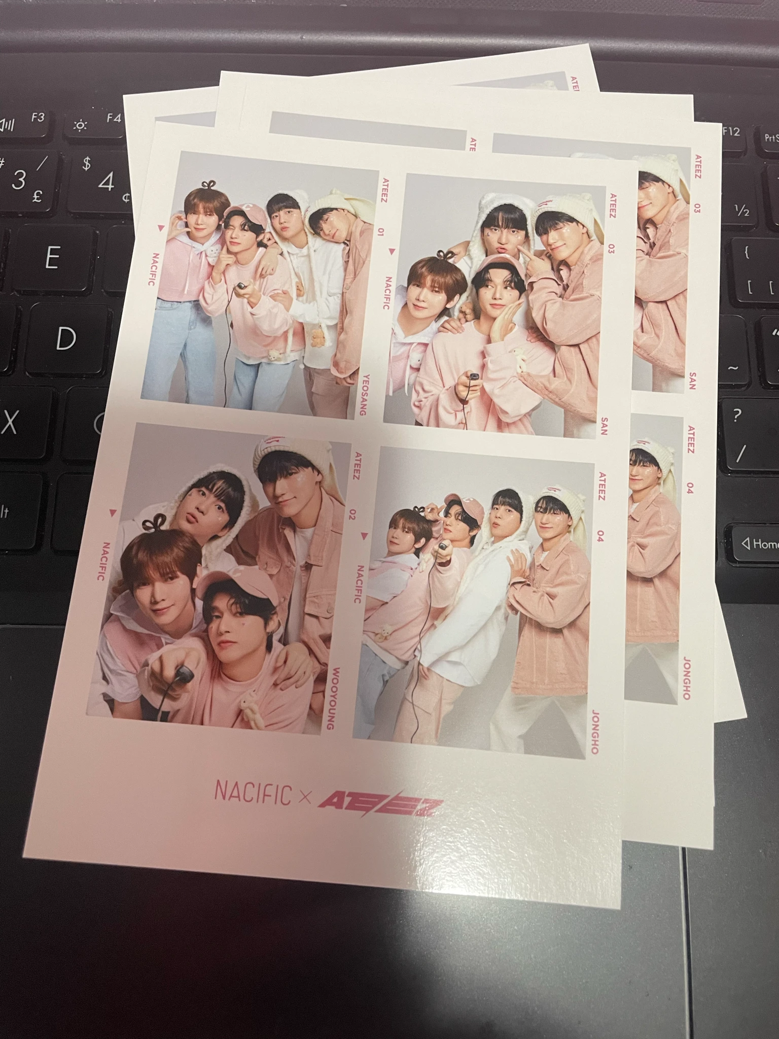 ATEEZ ATEEZ - Yeosang & San & Wooyoung - NACIFIC × ATEEZ Other 4 cut photo brand collaboration listing photo 3