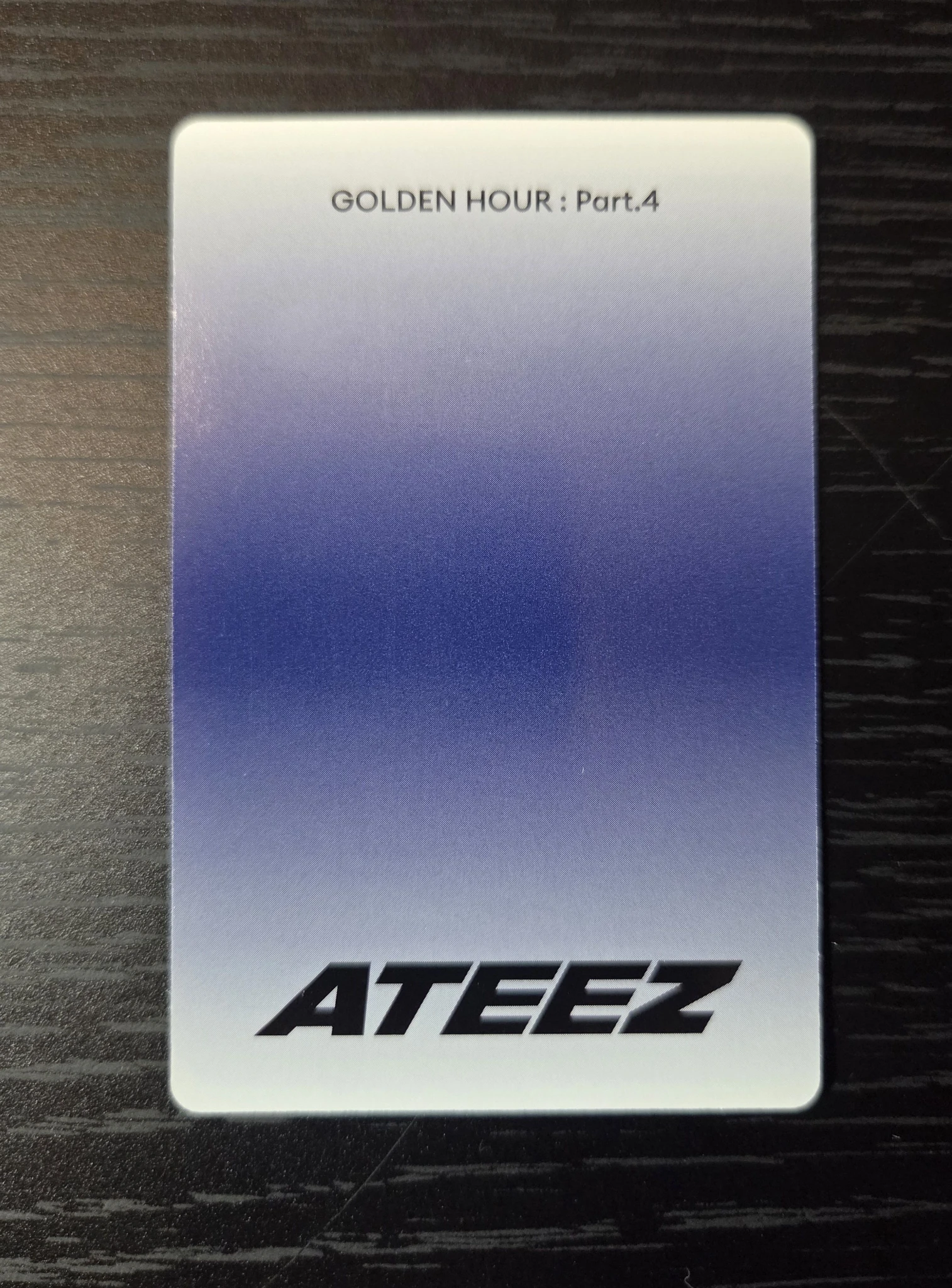 ATEEZ Yunho ATEEZ - Yunho - Golden Hour : Part.4 Album album photocard poca album listing photo 3