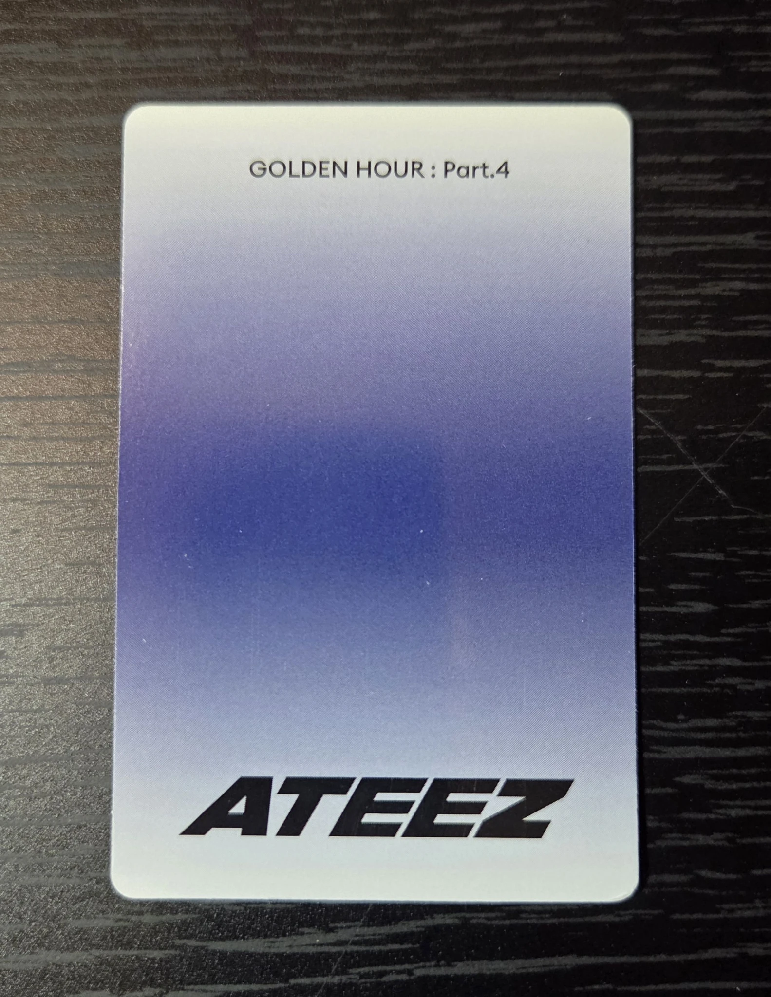 ATEEZ Seonghwa ATEEZ - Seonghwa - Golden Hour : Part.4 Album album photocard poca album listing photo 3