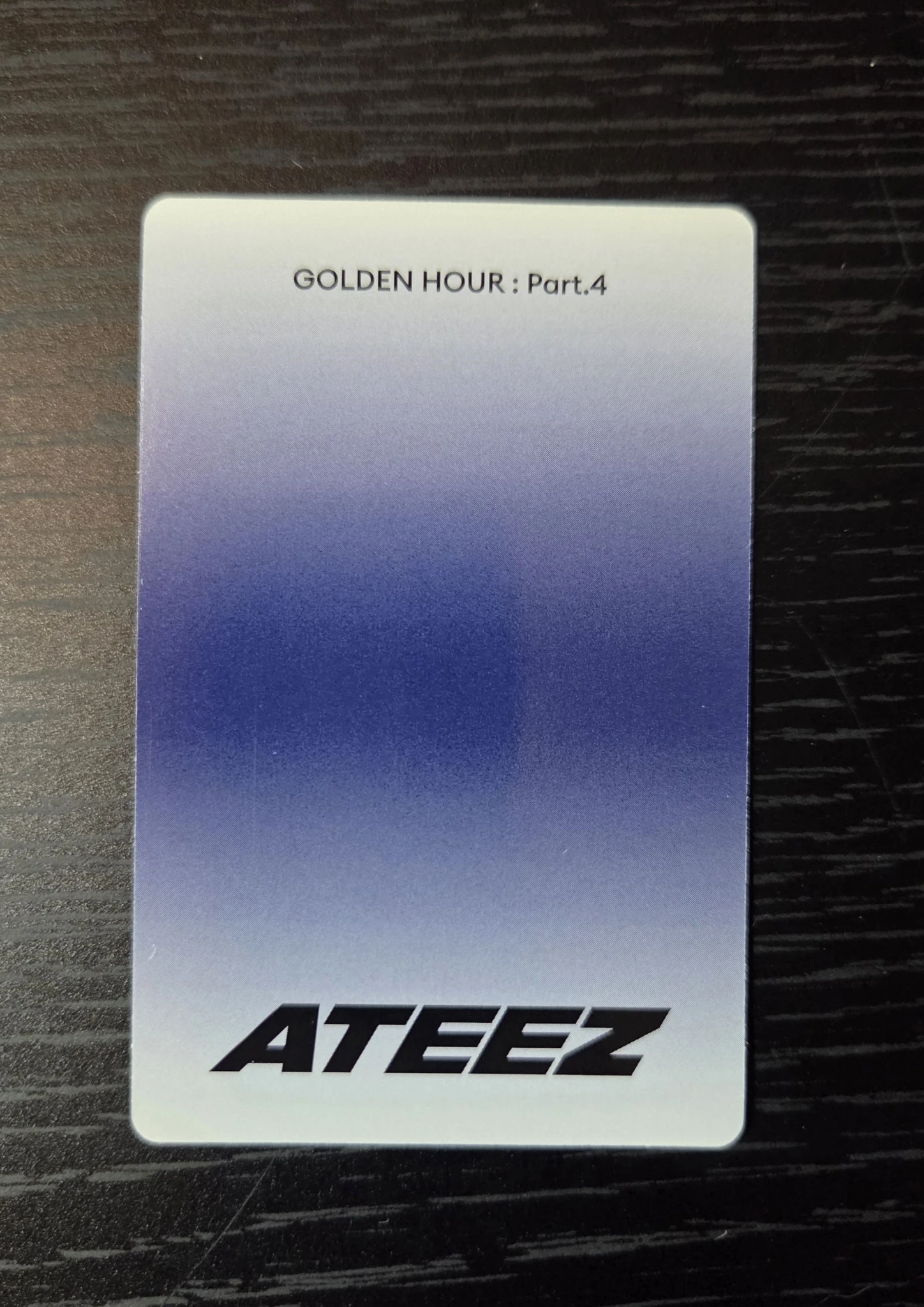 ATEEZ Yunho ATEEZ - Yunho - Golden Hour : Part.4 Album album photocard poca album listing photo 3