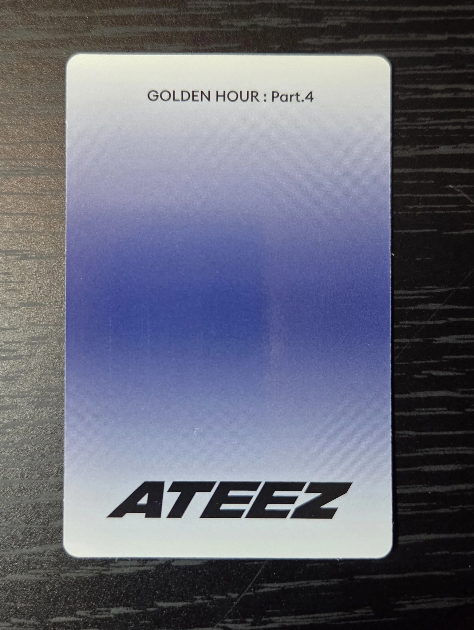 ATEEZ Mingi ATEEZ - Mingi - Golden Hour : Part.4 Album album photocard poca album listing photo 3