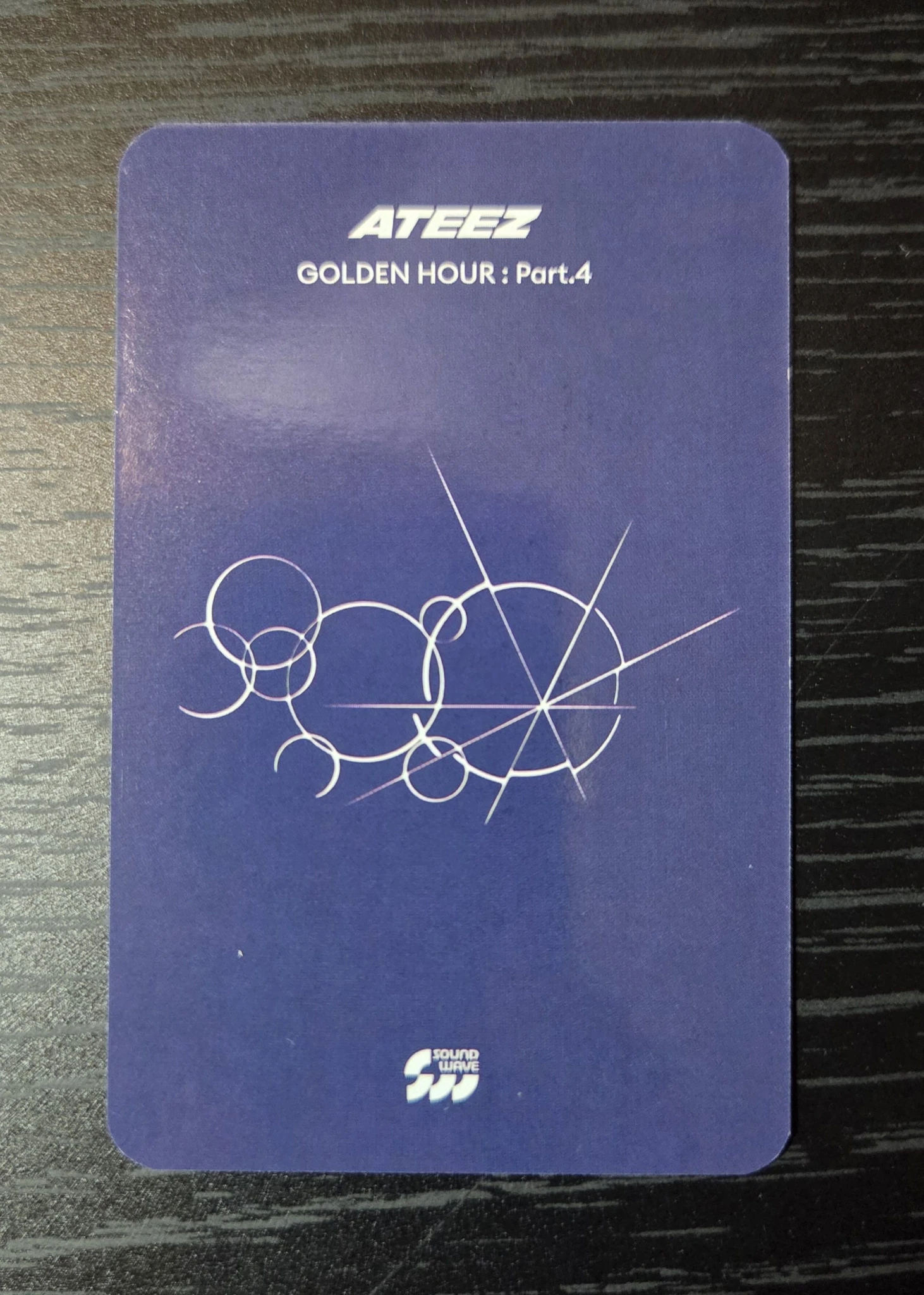 ATEEZ Mingi ATEEZ - Mingi - Golden Hour : Part.4 Album soundwave listing photo 3