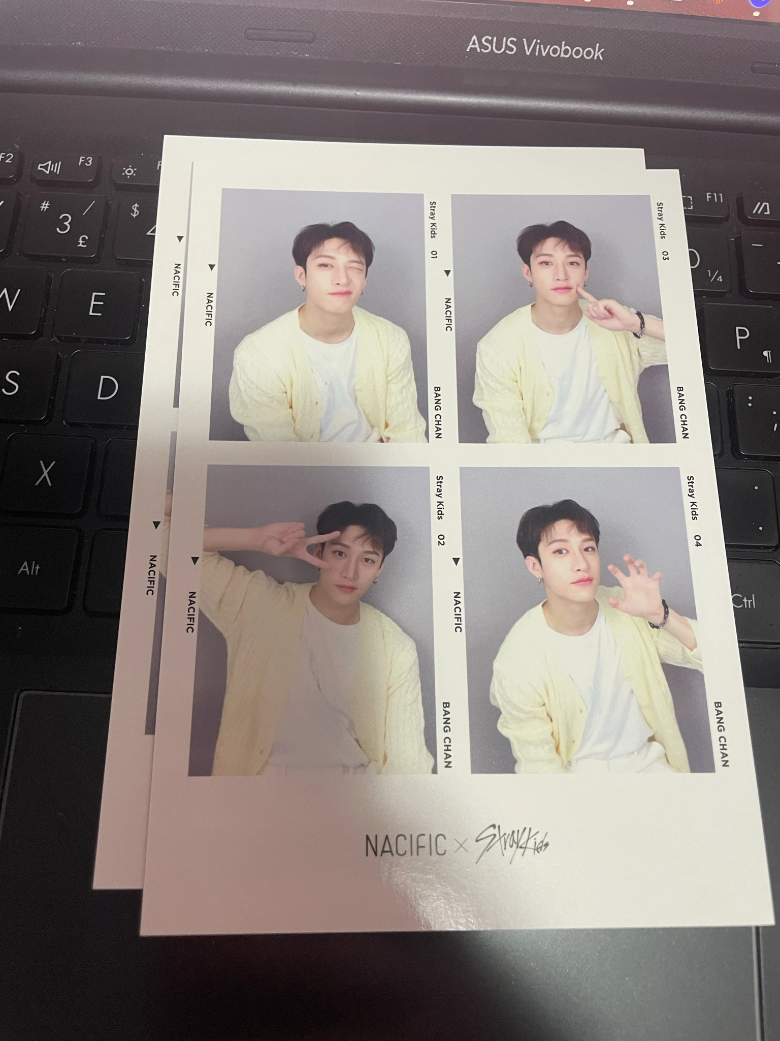 Stray Kids Bang Chan Stray Kids - Bang Chan - NACIFIC  x Stray Kids Other brand collaboration nacific round 16 4 cut photo listing photo 3