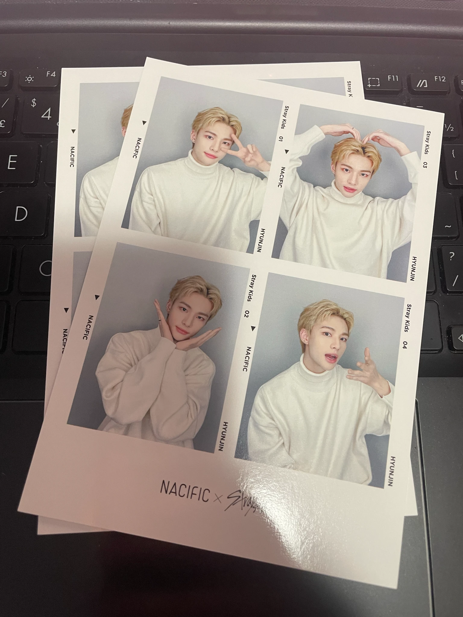Stray Kids Hyunjin Stray Kids - Hyunjin - NACIFIC x Stray Kids Other brand collaboration nacific round 16 4 cut photo listing photo 3