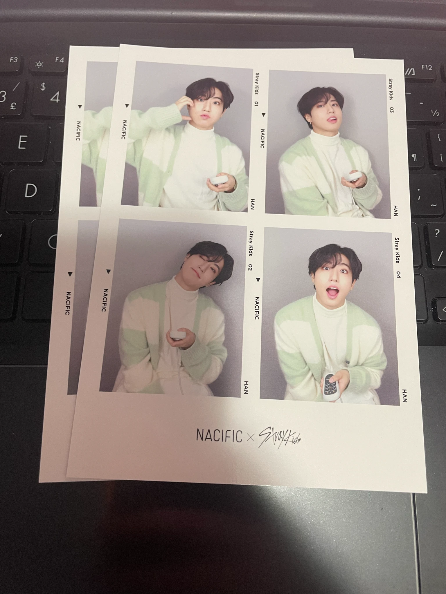Stray Kids HAN Stray Kids - HAN - NACIFIC  x Stray Kids Other brand collaboration nacific round 16 4 cut photo listing photo 3