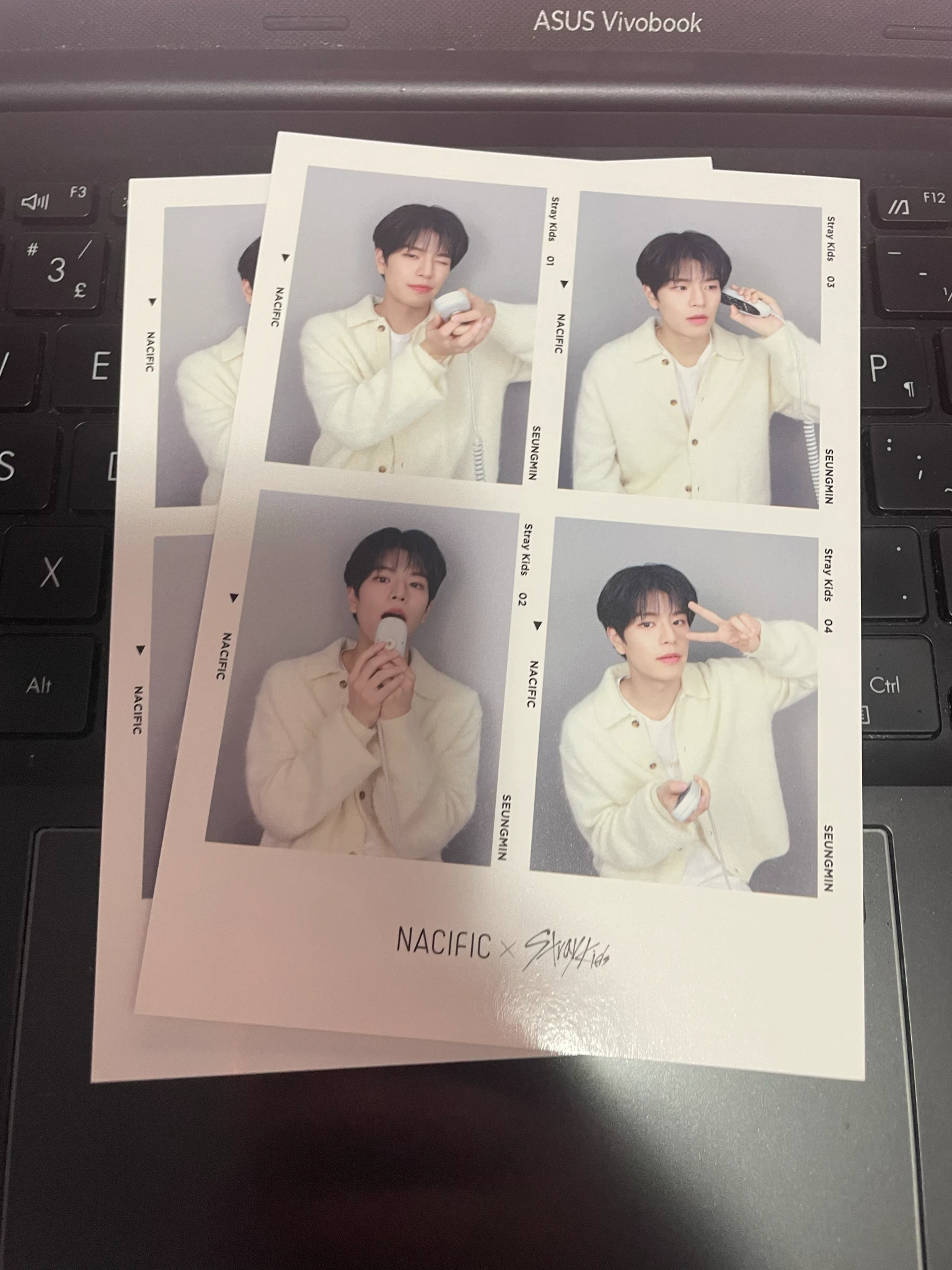 Stray Kids Seungmin Stray Kids - Seungmin - NACIFIC  x Stray Kids Other brand collaboration nacific round 16 4 cut photo listing photo 3