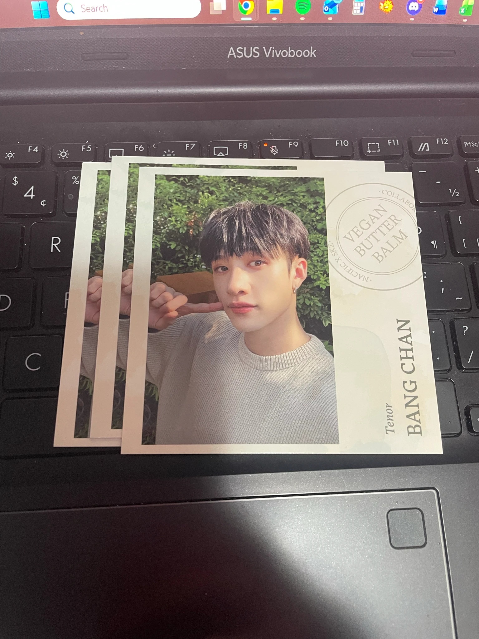 Stray Kids Bang Chan Stray Kids - Bang Chan - NACIFIC  x Stray Kids Other nacific square photo double-sided round 21 brand collaboration listing photo 3