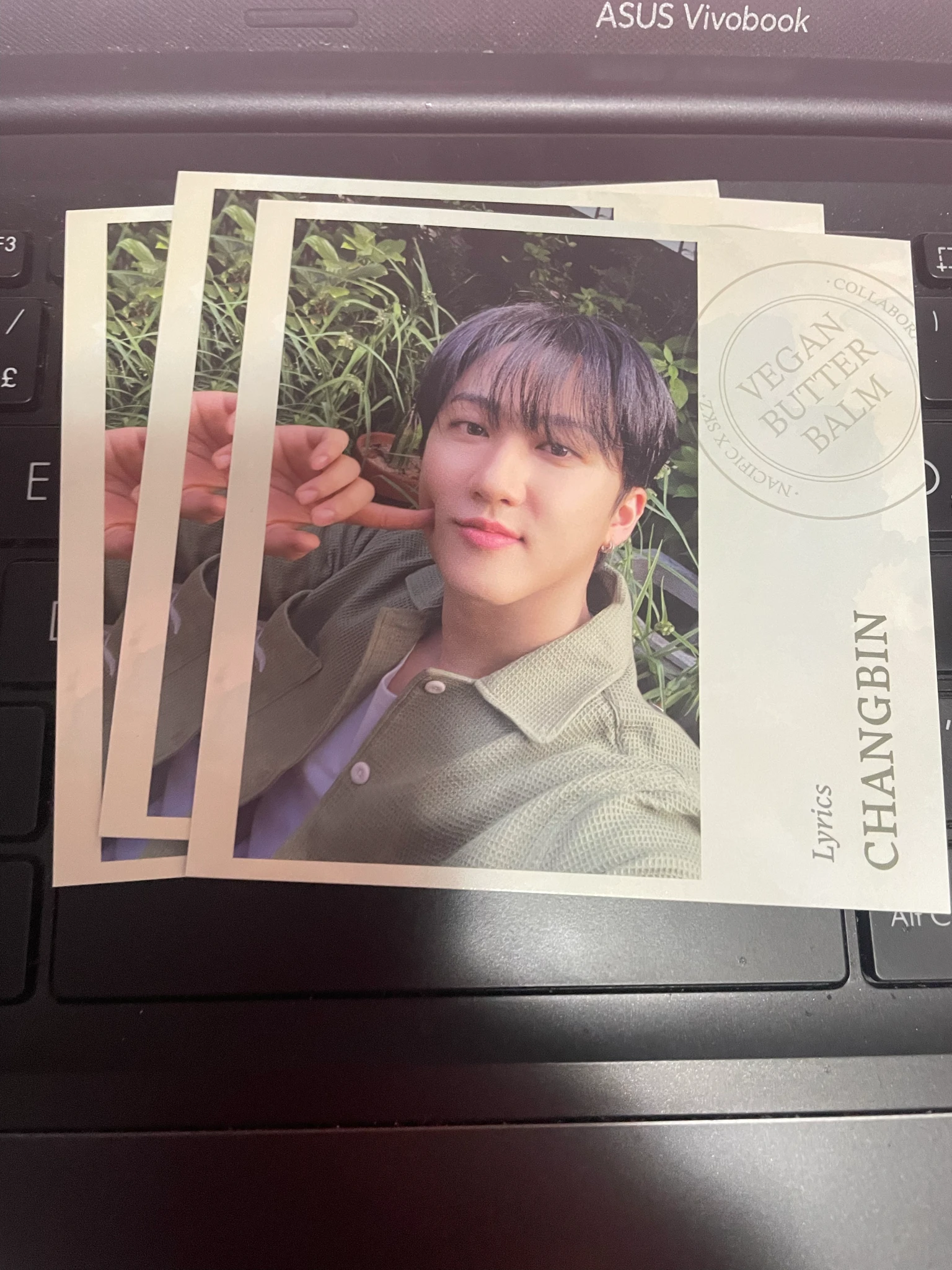 Stray Kids Changbin Stray Kids - Changbin - NACIFIC x Stray Kids Other square photo brand collaboration round 21 nacific double-sided listing photo 3