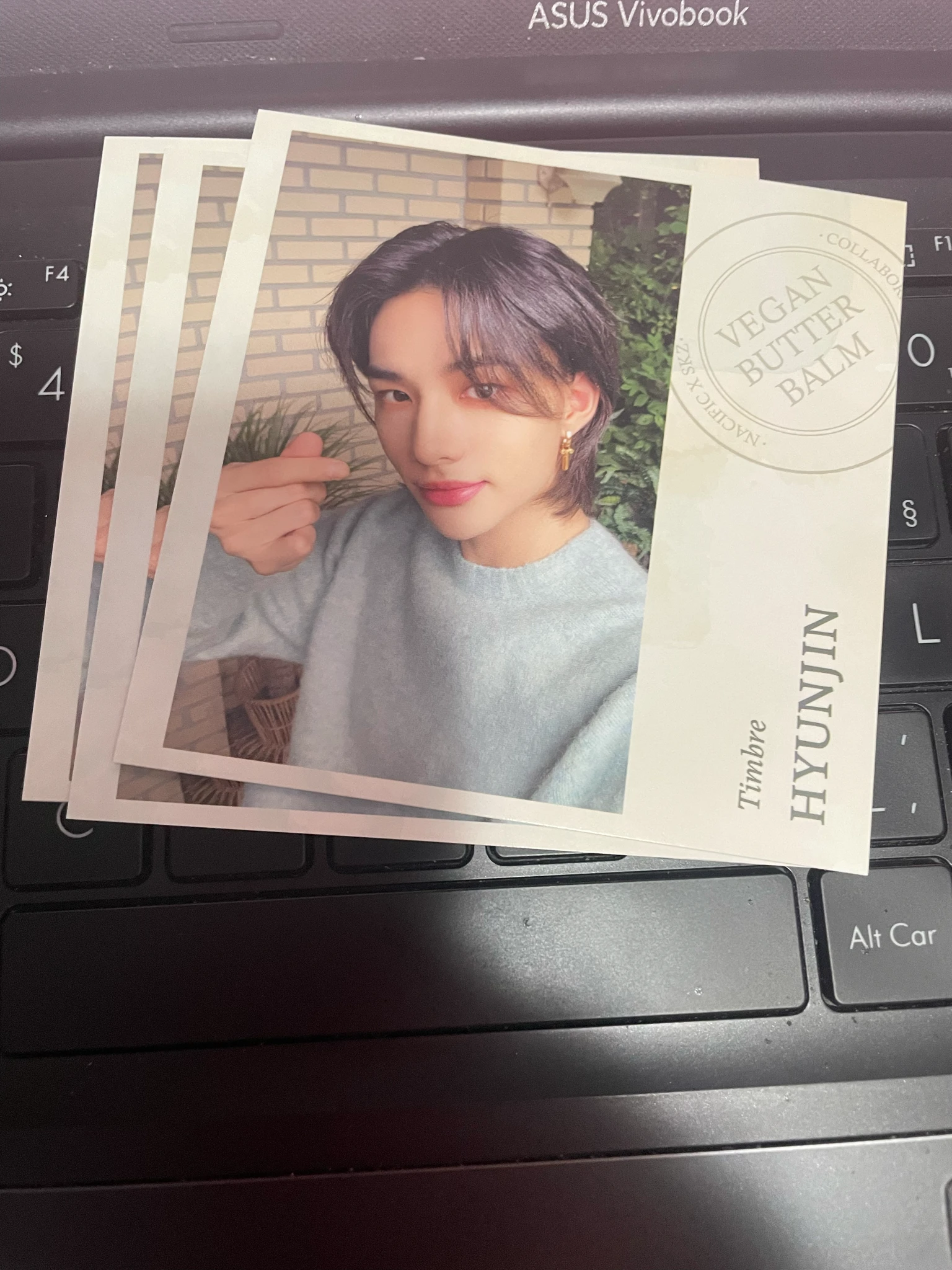 Stray Kids Hyunjin Stray Kids - Hyunjin - NACIFIC  x Stray Kids Other brand collaboration nacific round 21 square photo double-sided listing photo 3