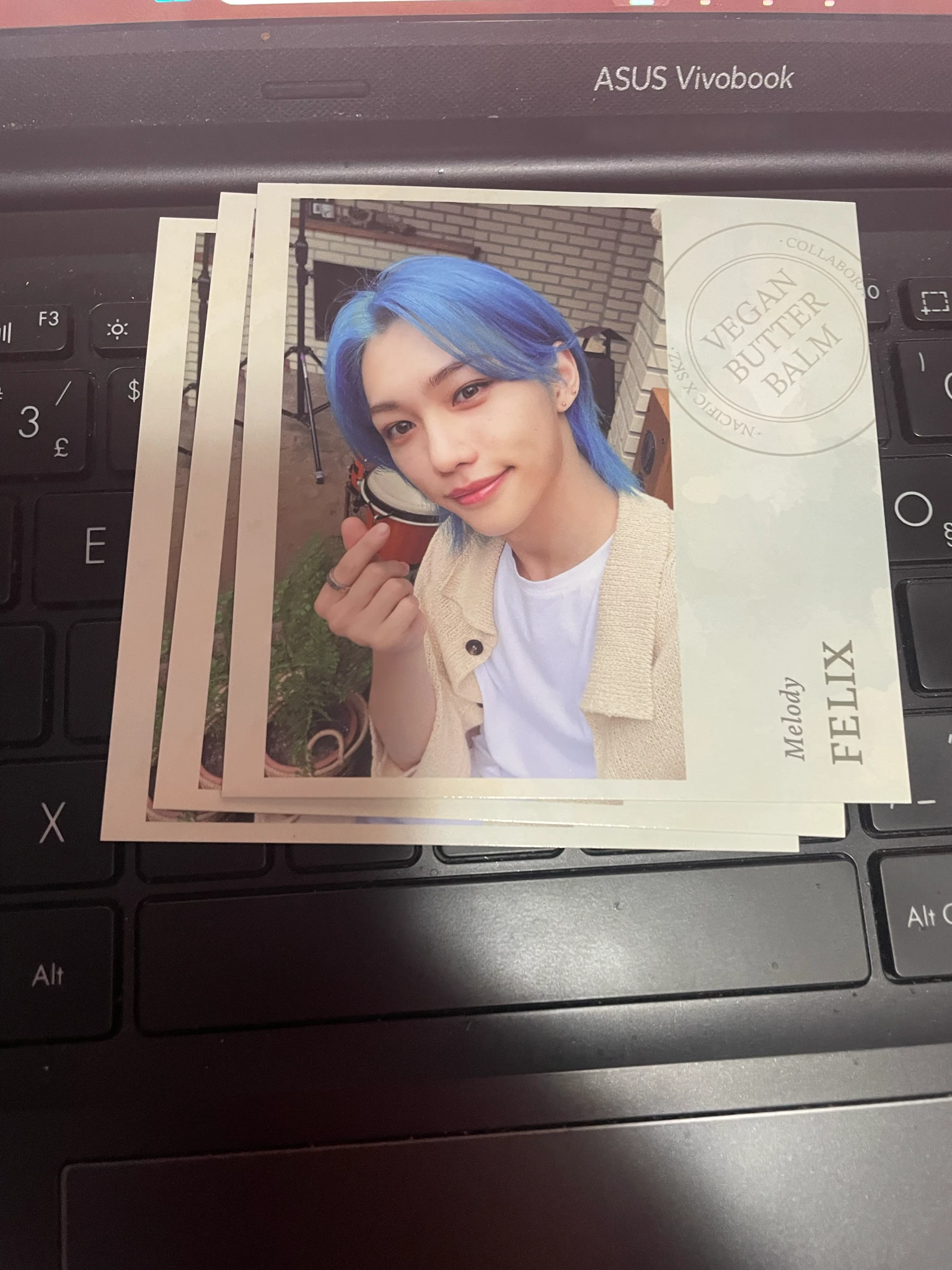 Stray Kids Felix Stray Kids - Felix - NACIFIC  x Stray Kids Other brand collaboration nacific round 21 square photo double-sided listing photo 3