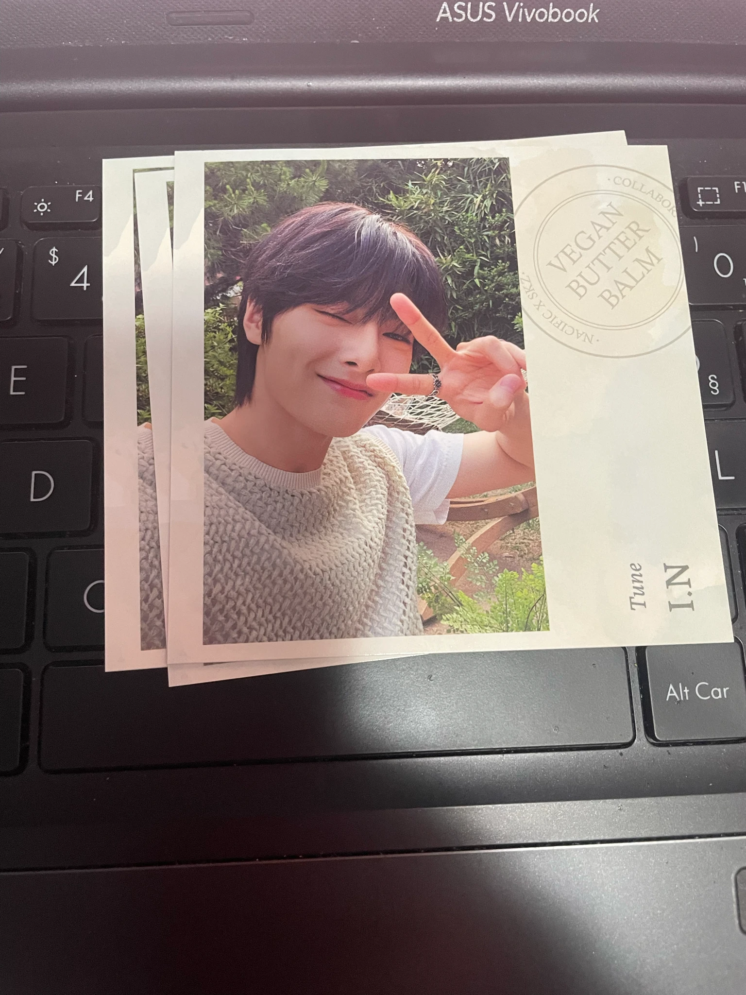 Stray Kids I.N Stray Kids - I.N - NACIFIC  x Stray Kids Other nacific square photo double-sided round 21 brand collaboration listing photo 3