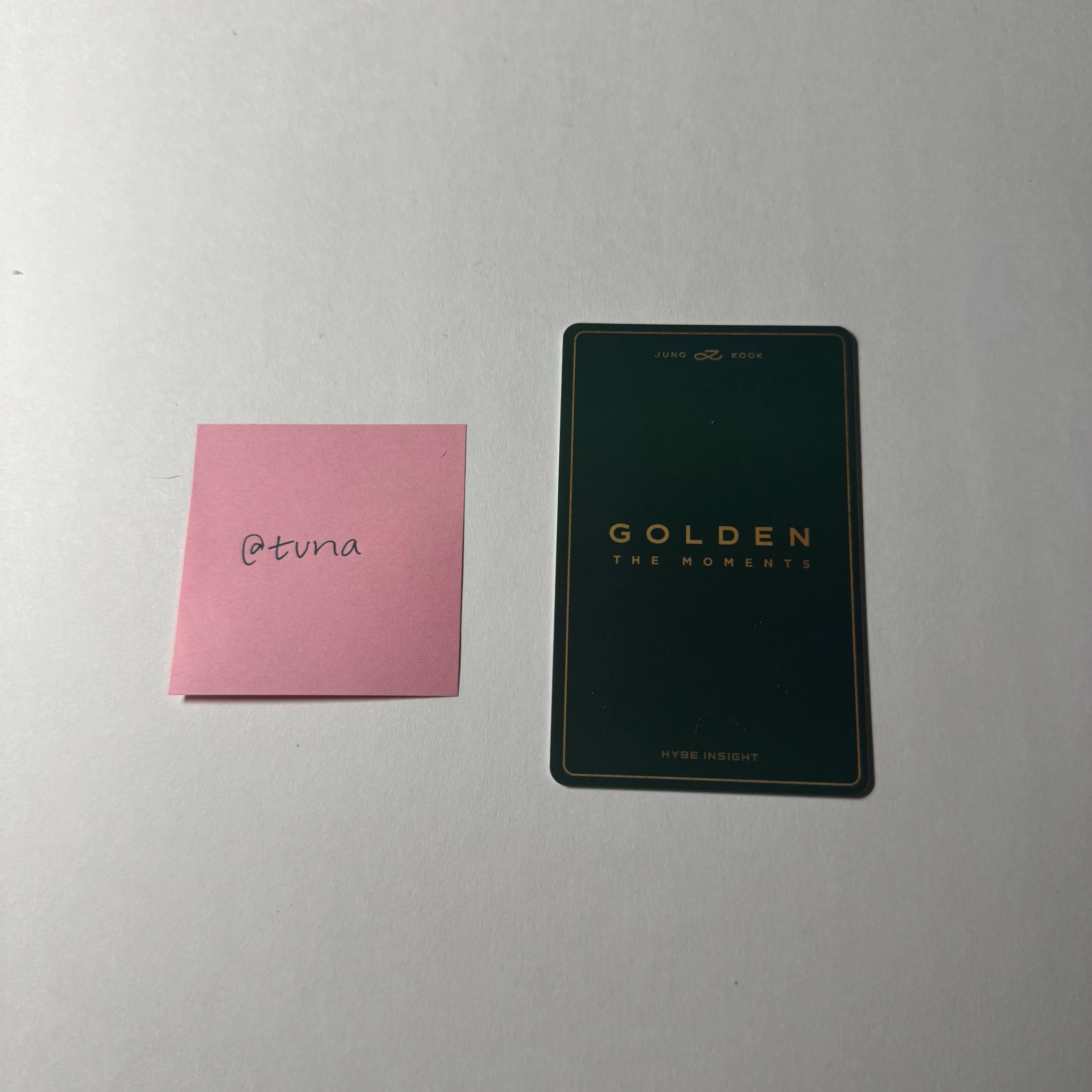 BTS Jungkook BTS - Jungkook - GOLDEN: The Moments Event photo ticket type a listing photo 3