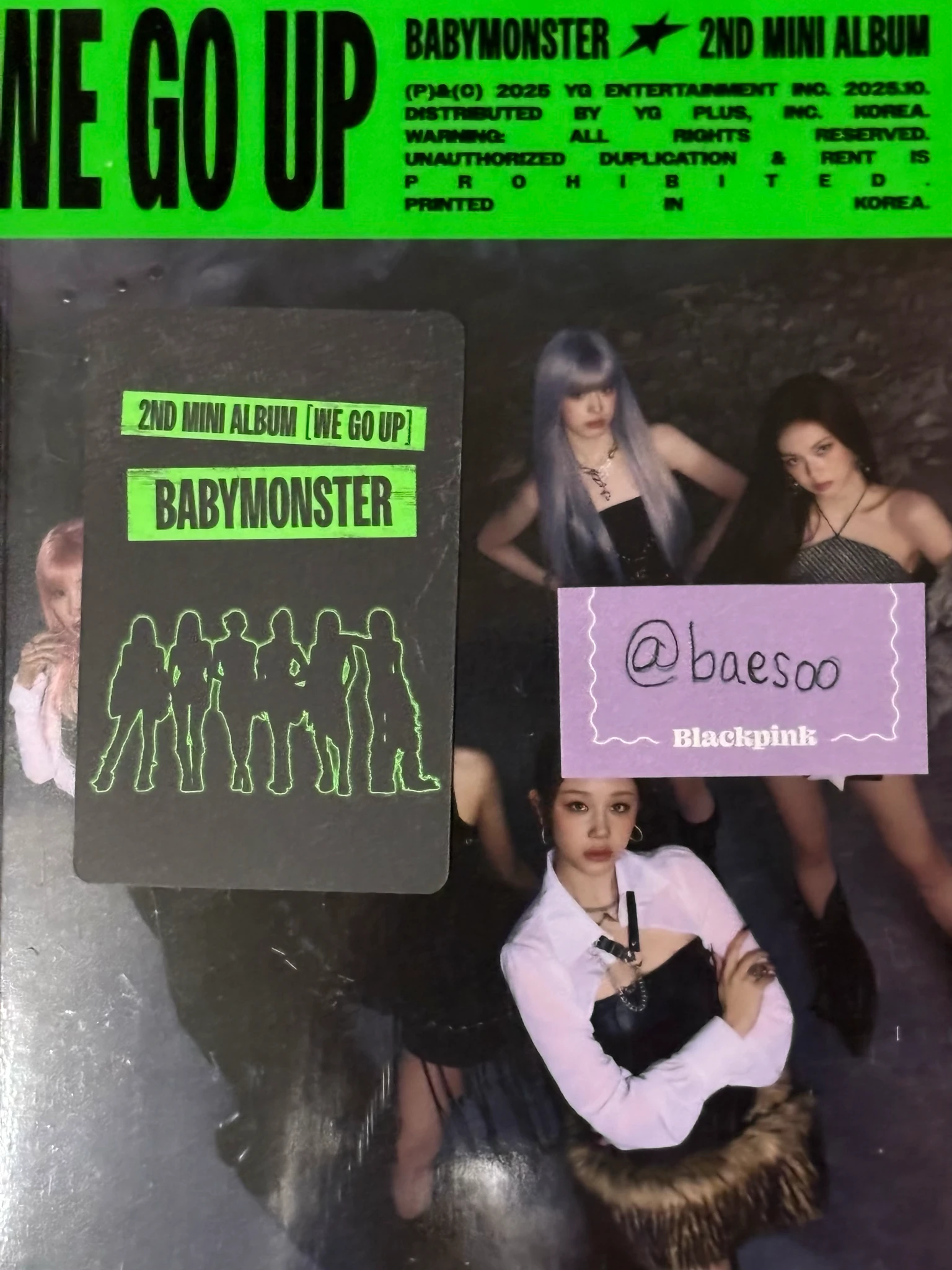 BABYMONSTER Asa BABYMONSTER - Asa - WE GO UP Album US exclusive ootd version listing photo 3