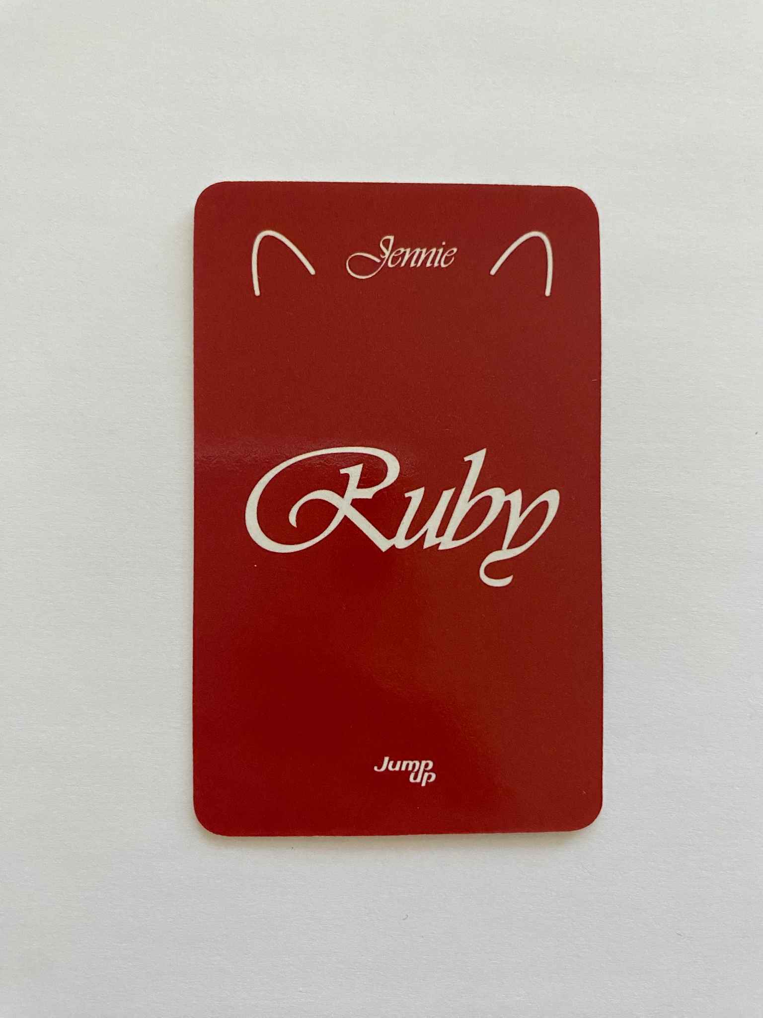 BLACKPINK Jennie BLACKPINK - Jennie - Ruby (Jennie solo) Album jump up lucky draw listing photo 3