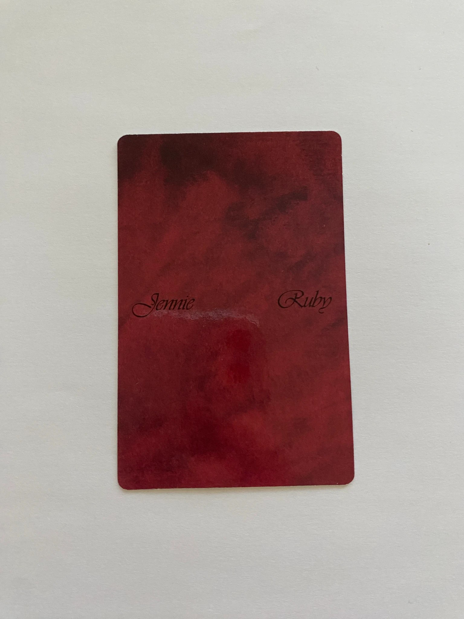 BLACKPINK Jennie BLACKPINK - Jennie - Ruby (Jennie solo) Album jane version listing photo 3