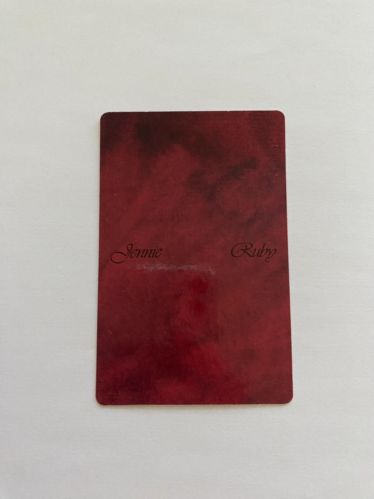 BLACKPINK Jennie BLACKPINK - Jennie - Ruby (Jennie solo) Album jane version listing photo 3