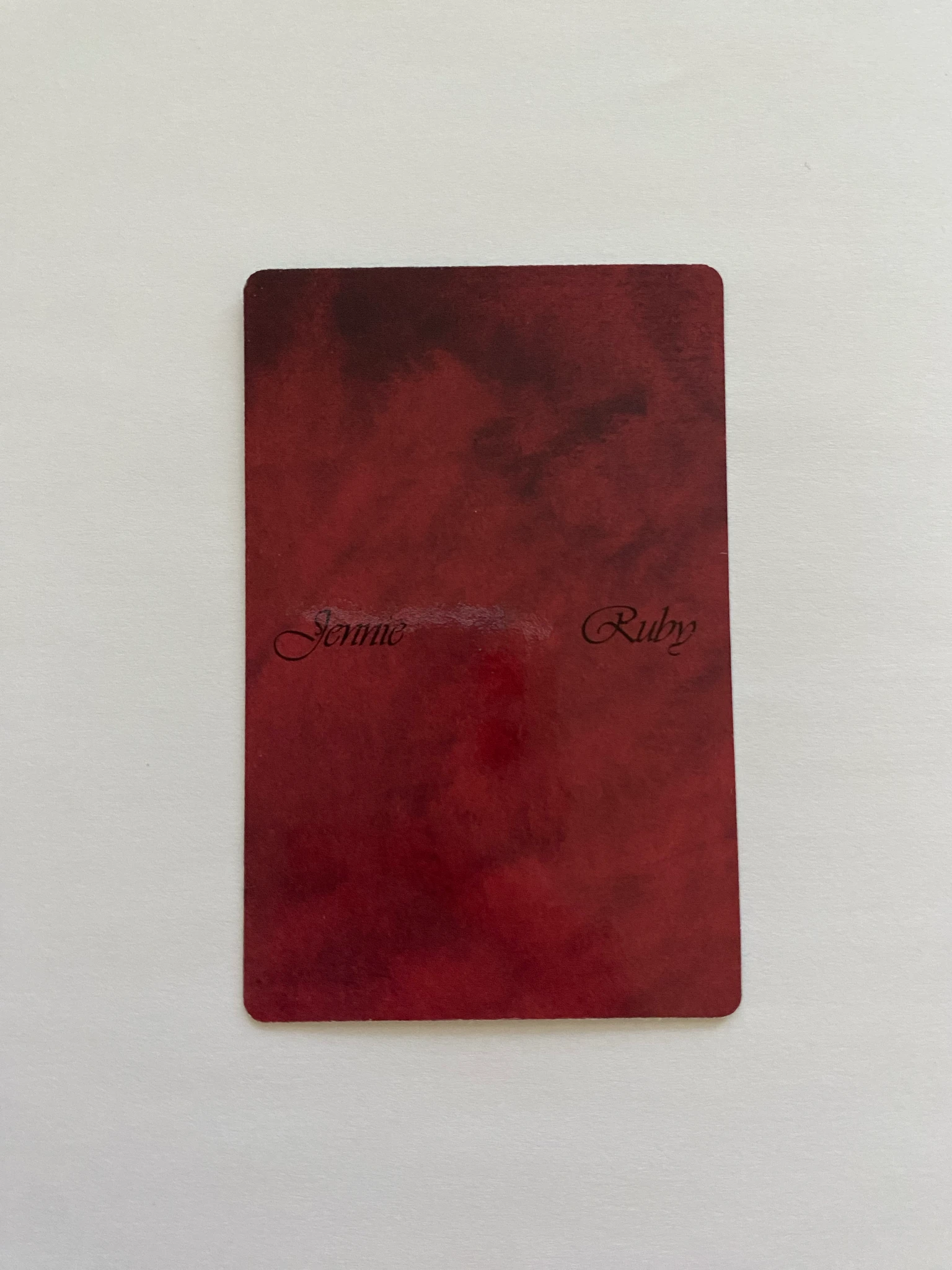 BLACKPINK Jennie BLACKPINK - Jennie - Ruby (Jennie solo) Album jane version listing photo 3
