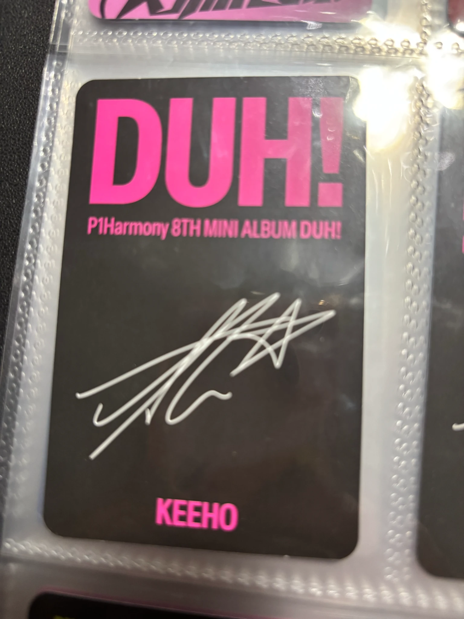 P1Harmony Keeho P1Harmony - Keeho - DUH! Album album photocard d ver. listing photo 3