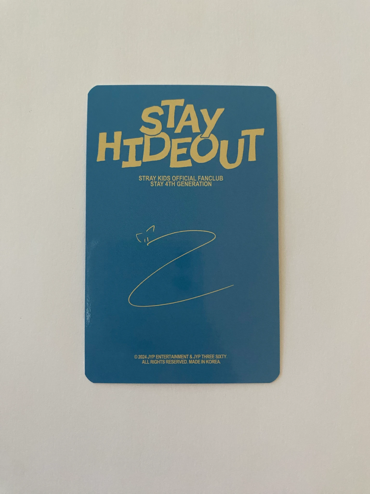 Stray Kids I.N Stray Kids - I.N - STAY Hideout Official Fan Club 4th Gen Other photocard set listing photo 3