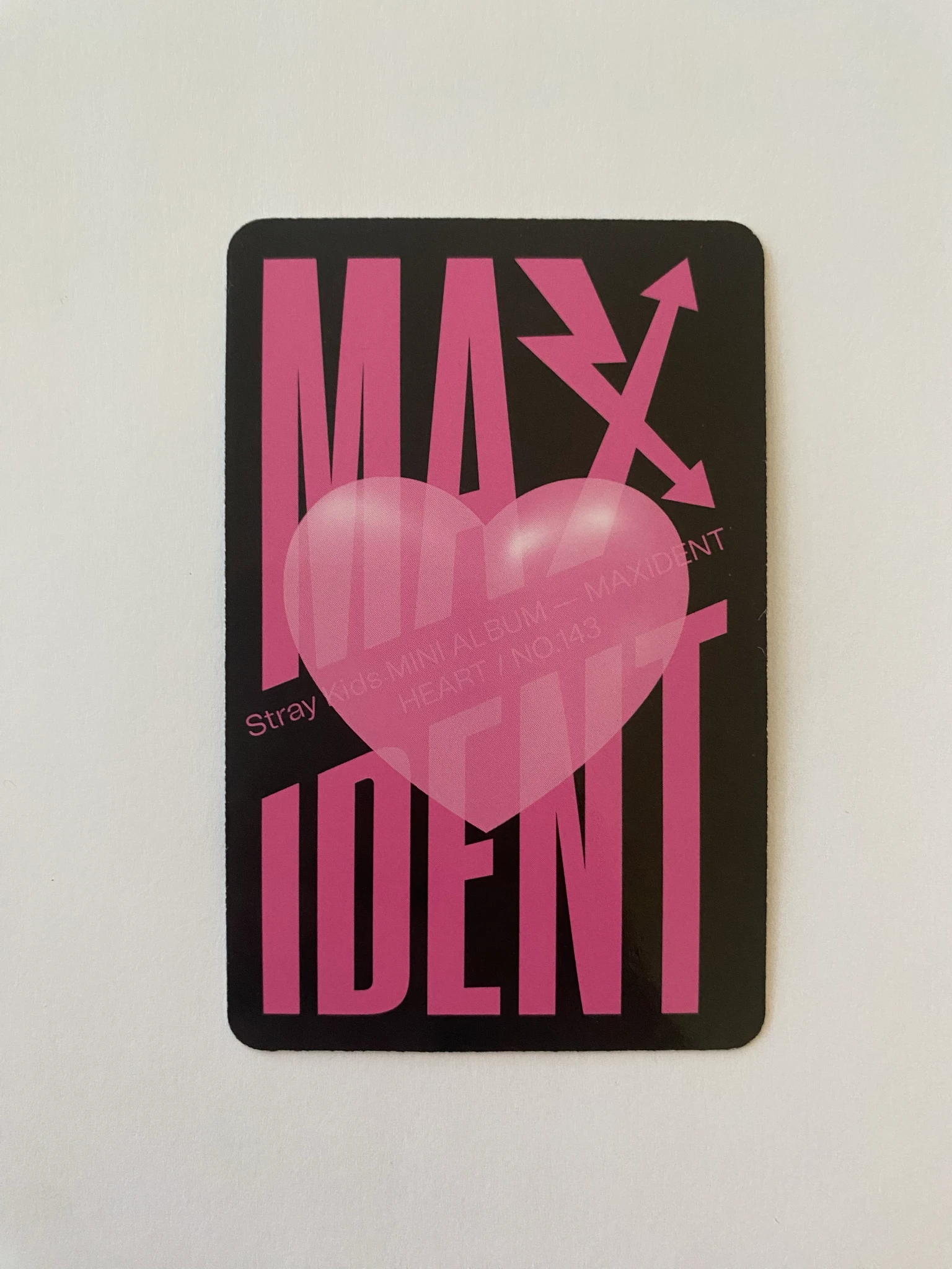 Stray Kids I.N Stray Kids - I.N - Maxident Album album photocard listing photo 3