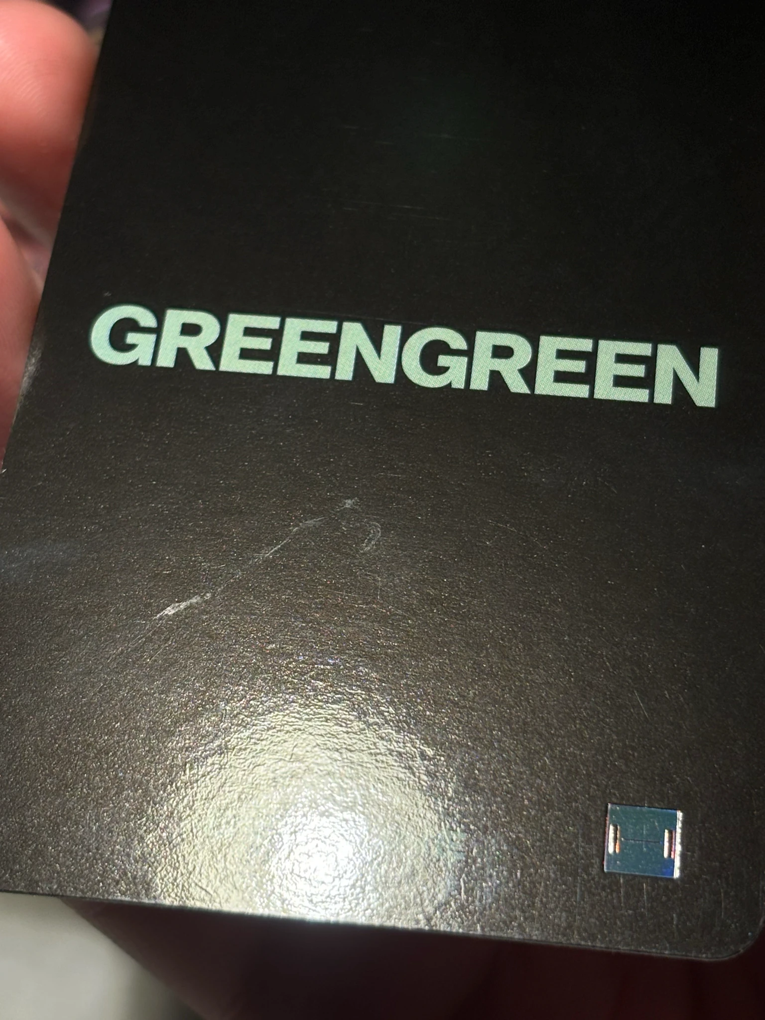 CORTIS Juhoon CORTIS - Juhoon - GREENGREEN Album lucky draw (LD) round 2 everline listing photo 3