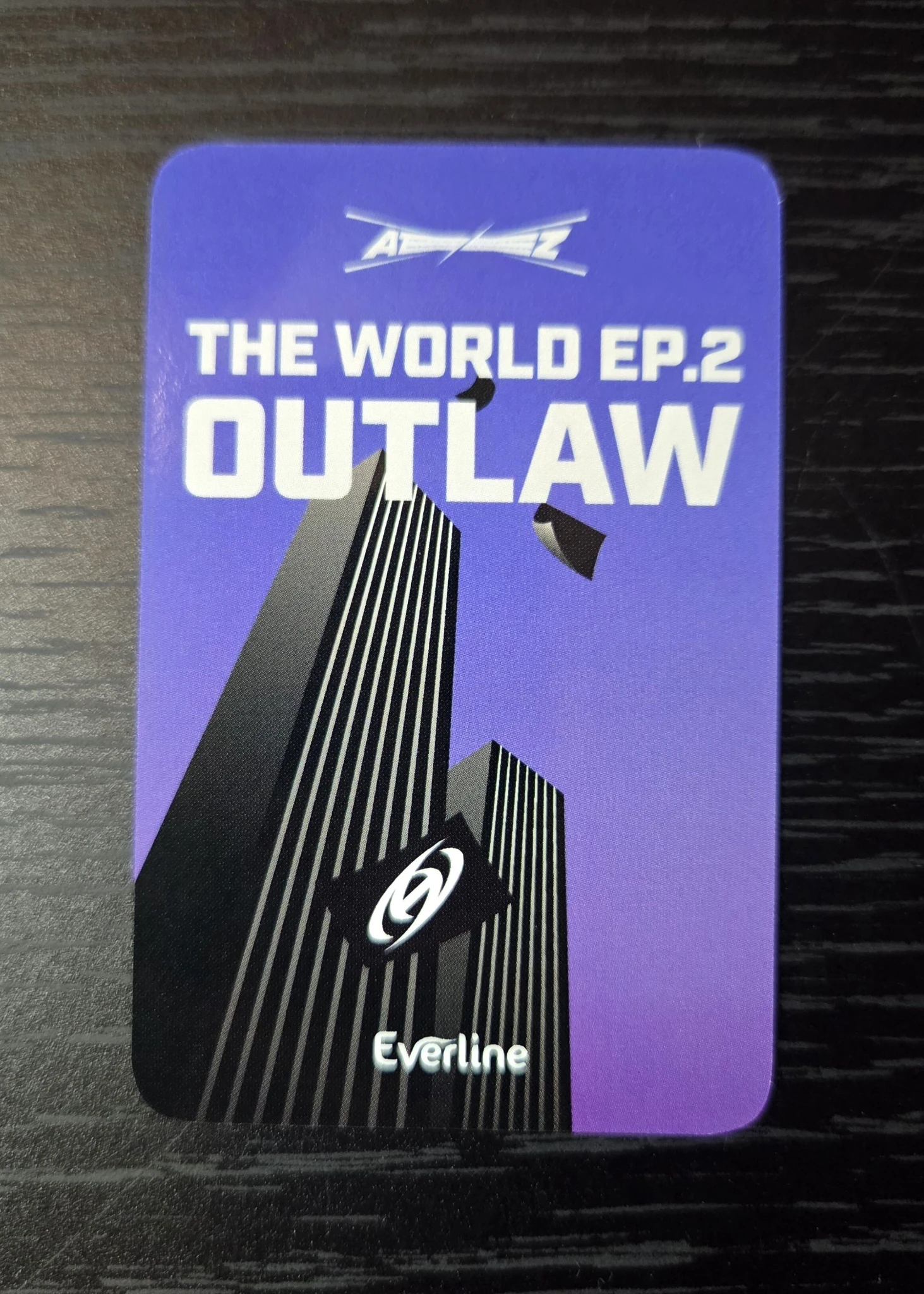ATEEZ Yunho ATEEZ - Yunho - THE WORLD EP.2 : OUTLAW Album everline pre-order benefit (pob) listing photo 3