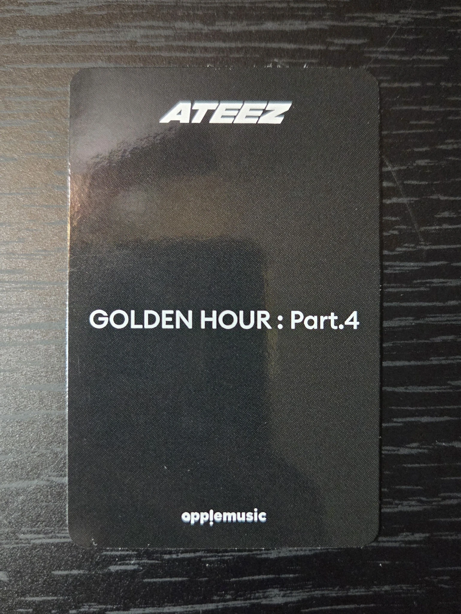 ATEEZ Yunho ATEEZ - Yunho - Golden Hour : Part.4 Album apple music fansign round 2 pob (pre-order benefit) listing photo 3