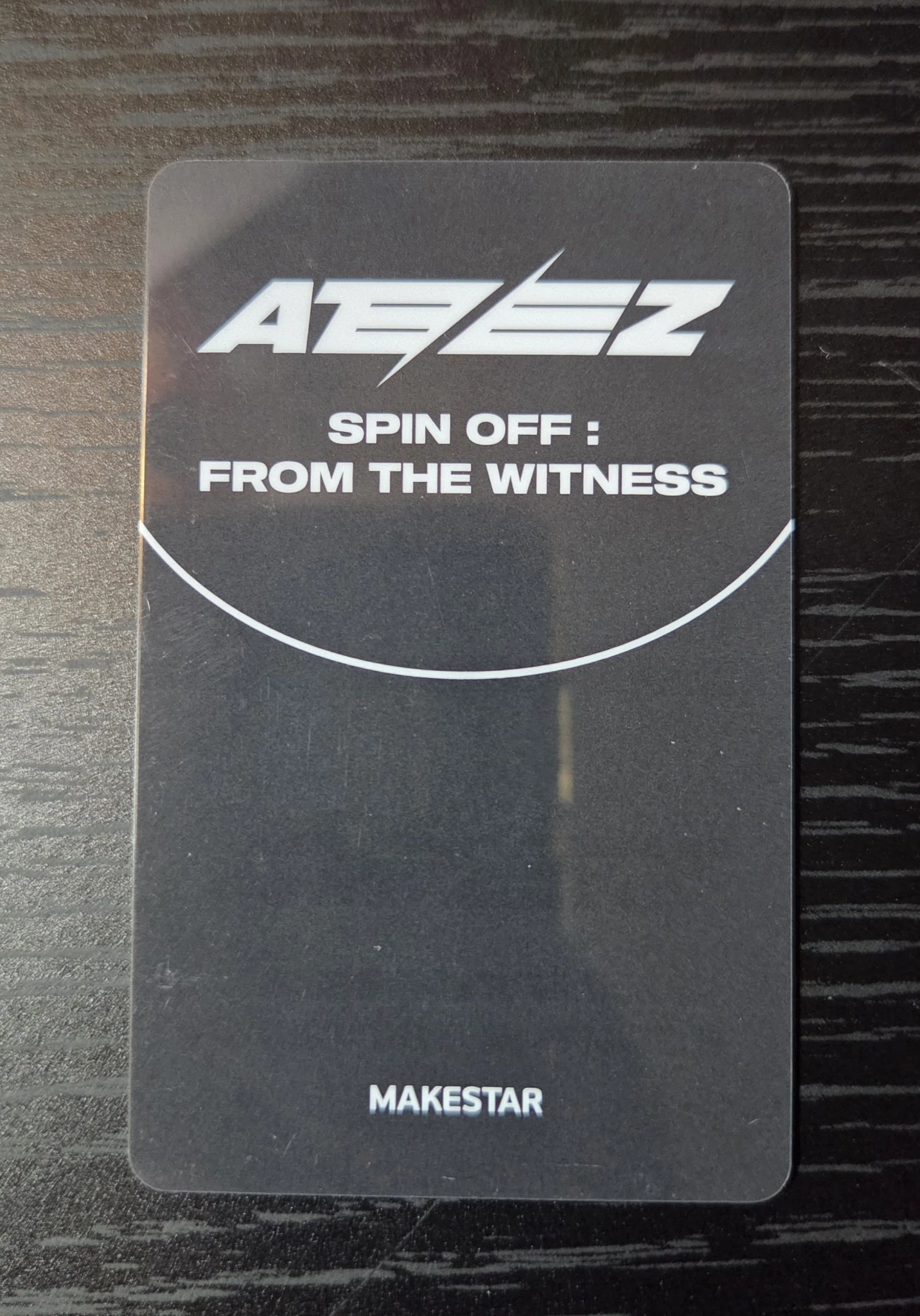 ATEEZ Mingi ATEEZ - Mingi - SPIN OFF : FROM THE WITNESS Album makestar lucky draw listing photo 3