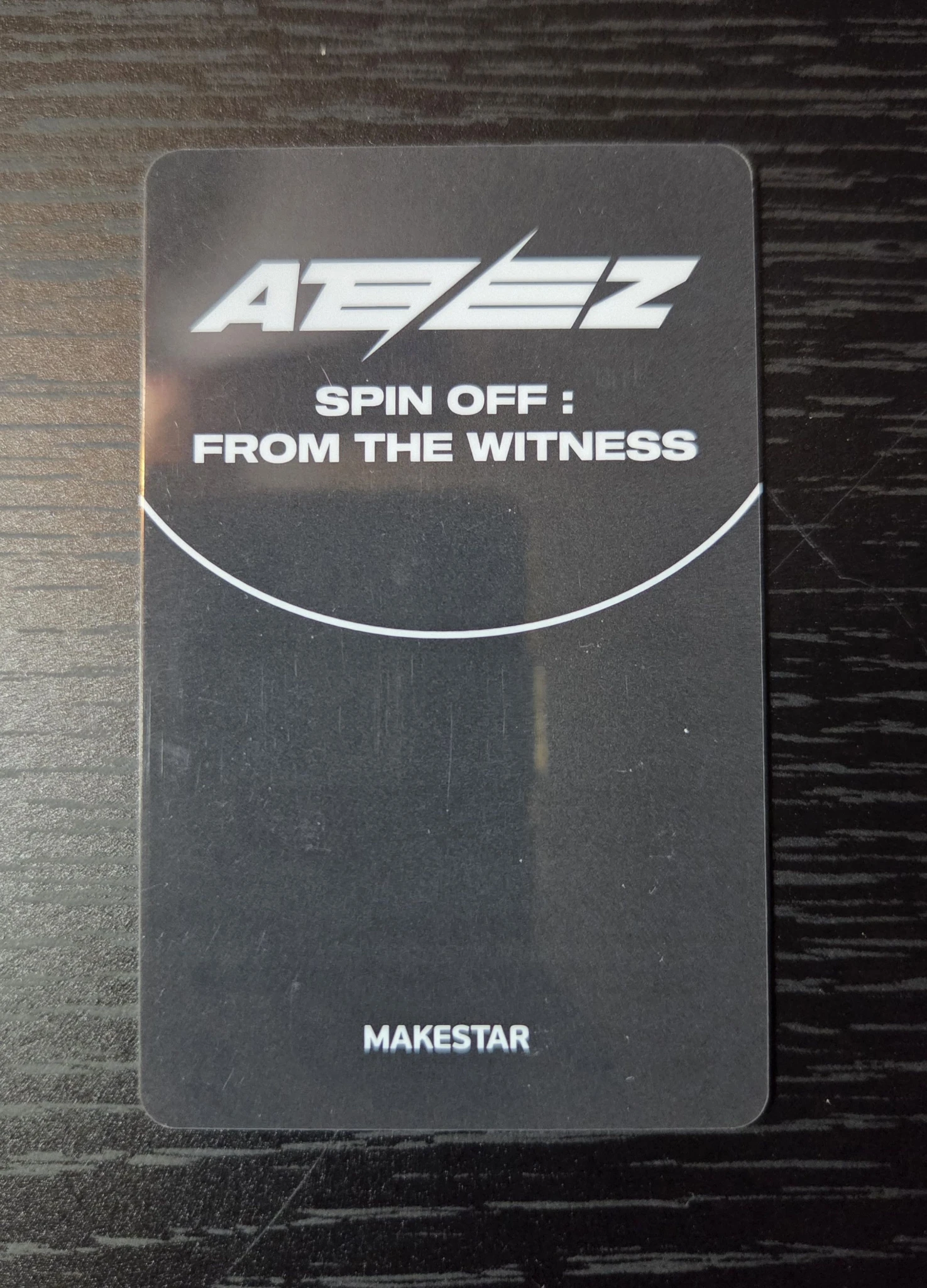ATEEZ Wooyoung ATEEZ - Wooyoung - SPIN OFF : FROM THE WITNESS Album makestar lucky draw listing photo 3