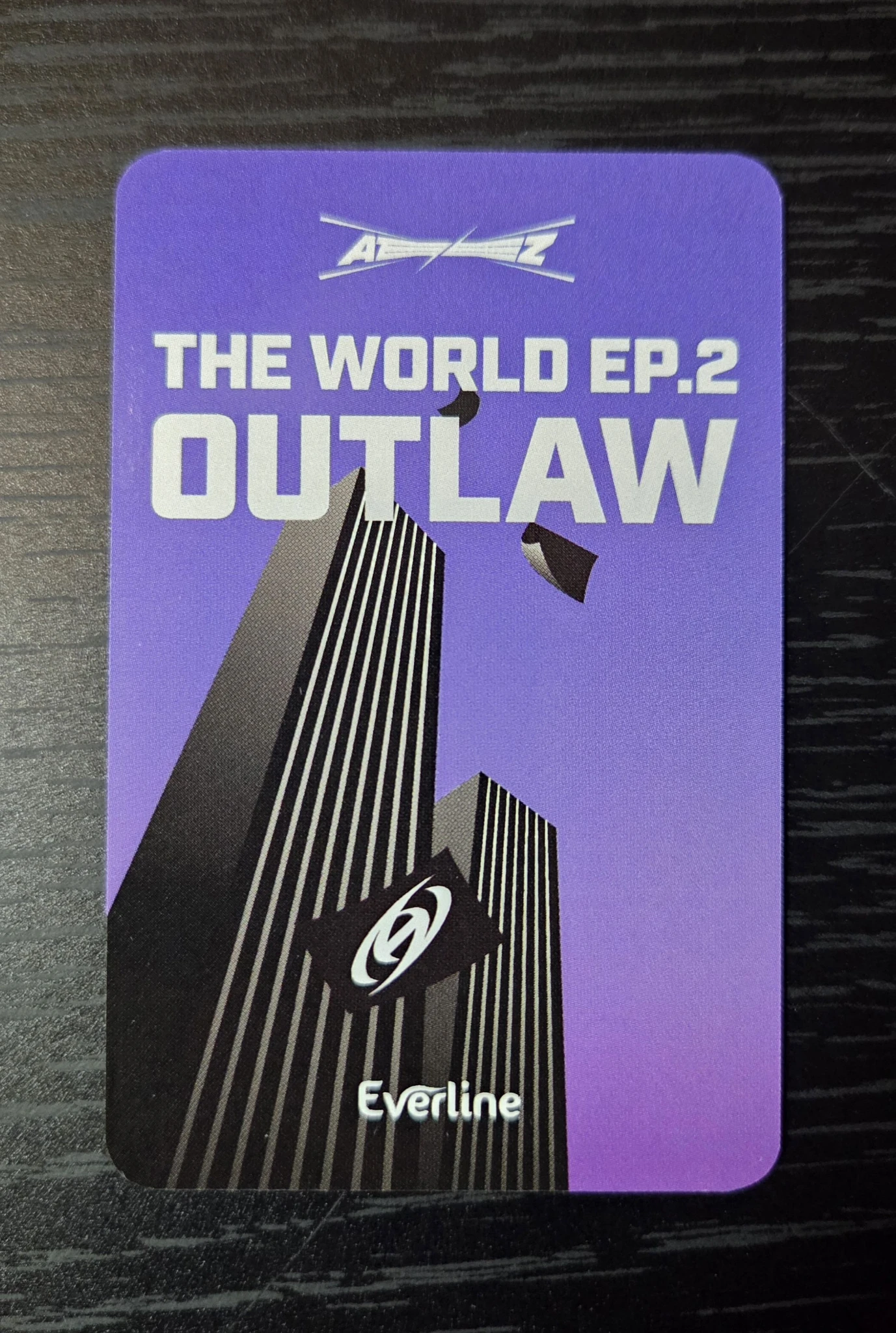 ATEEZ Jongho ATEEZ - Jongho - THE WORLD EP.2 : OUTLAW Album everline pre-order benefit (pob) listing photo 3