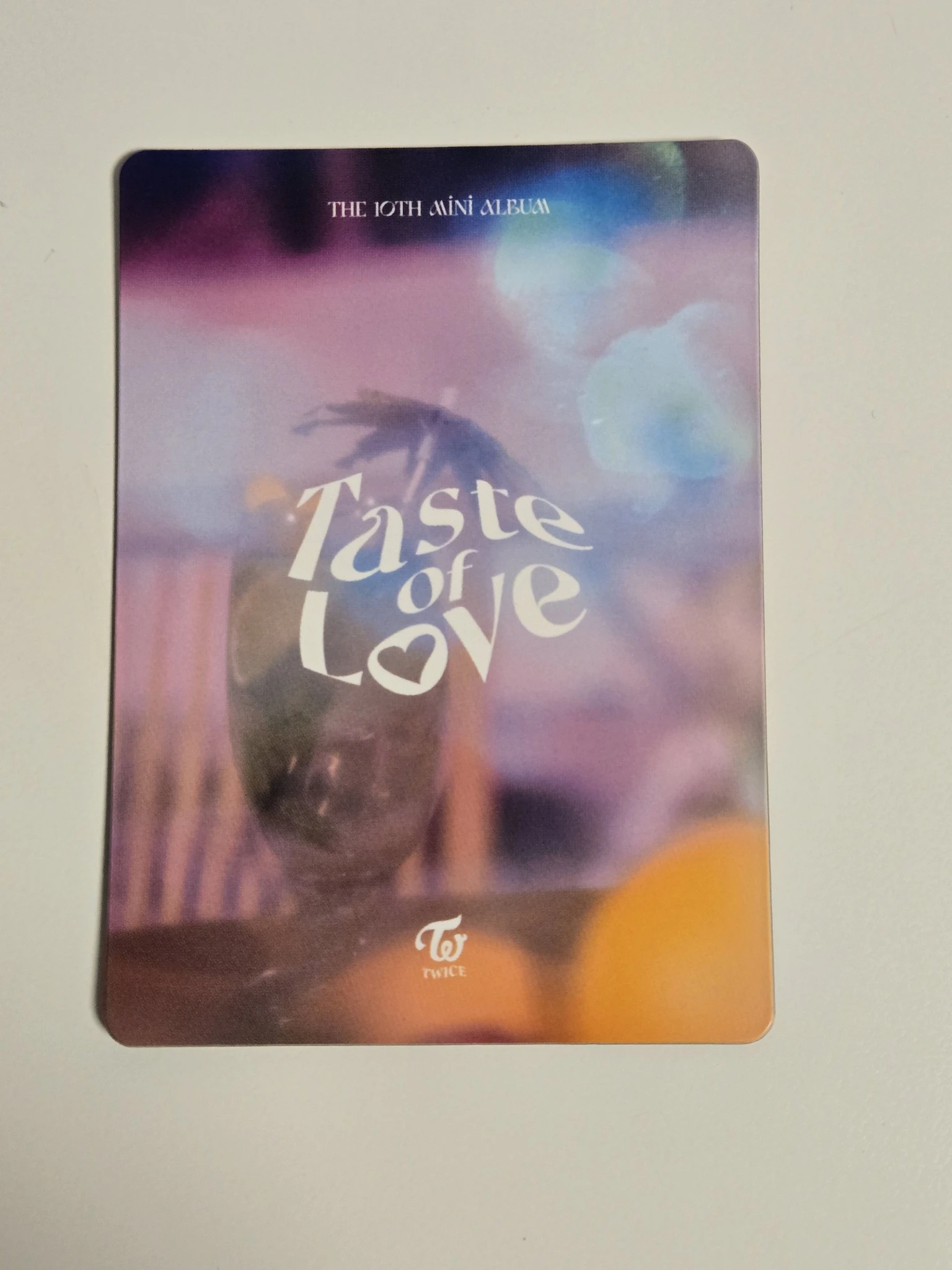 TWICE Tzuyu TWICE - Tzuyu - Taste of Love Album lenticular album inclusion listing photo 3