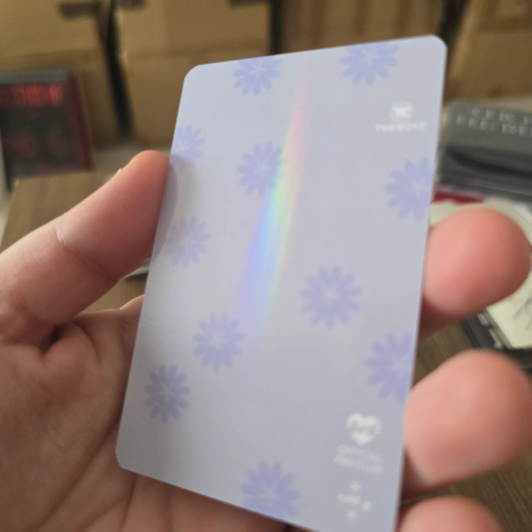 THE BOYZ Jacob THE BOYZ - Jacob - 3rd Official Fan Club Other holographic (hologram) fanclub/membership listing photo 3