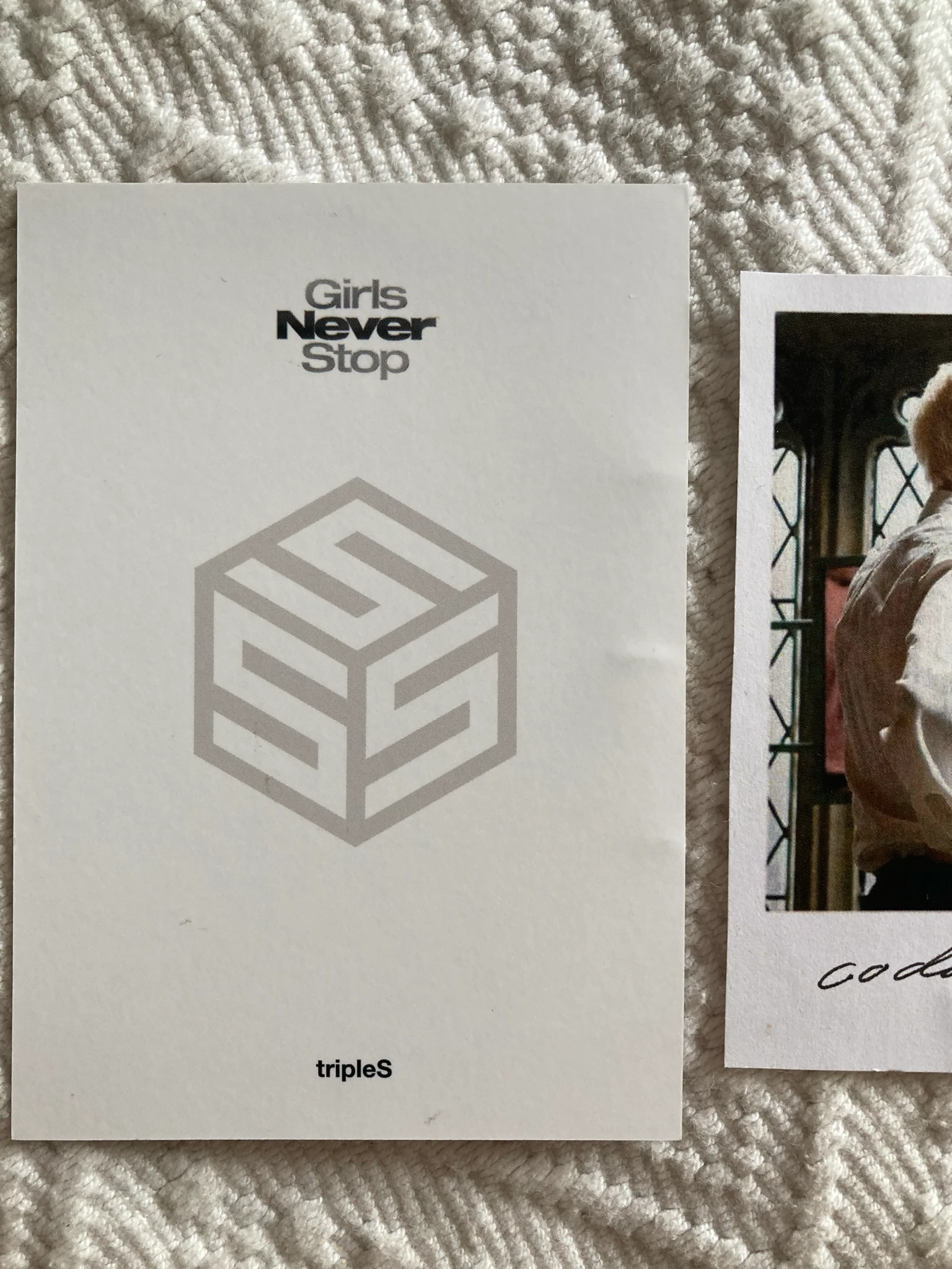 tripleS Lynn tripleS - Lynn - tripleS 1st Concert: Girls Never Stop Event mini postcard purchase benefit listing photo 3