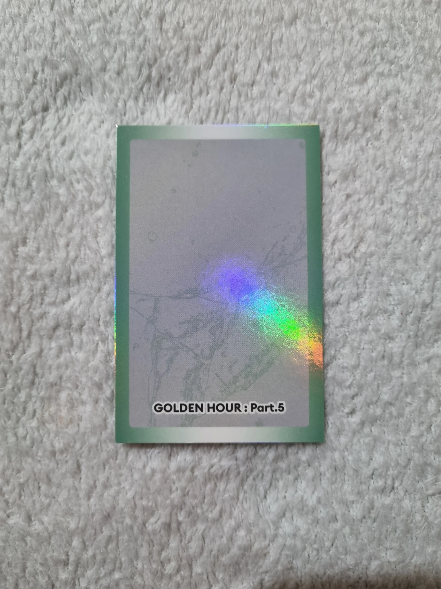 ATEEZ Wooyoung ATEEZ - Wooyoung - GOLDEN HOUR : Part.5 Album album photocard listing photo 3