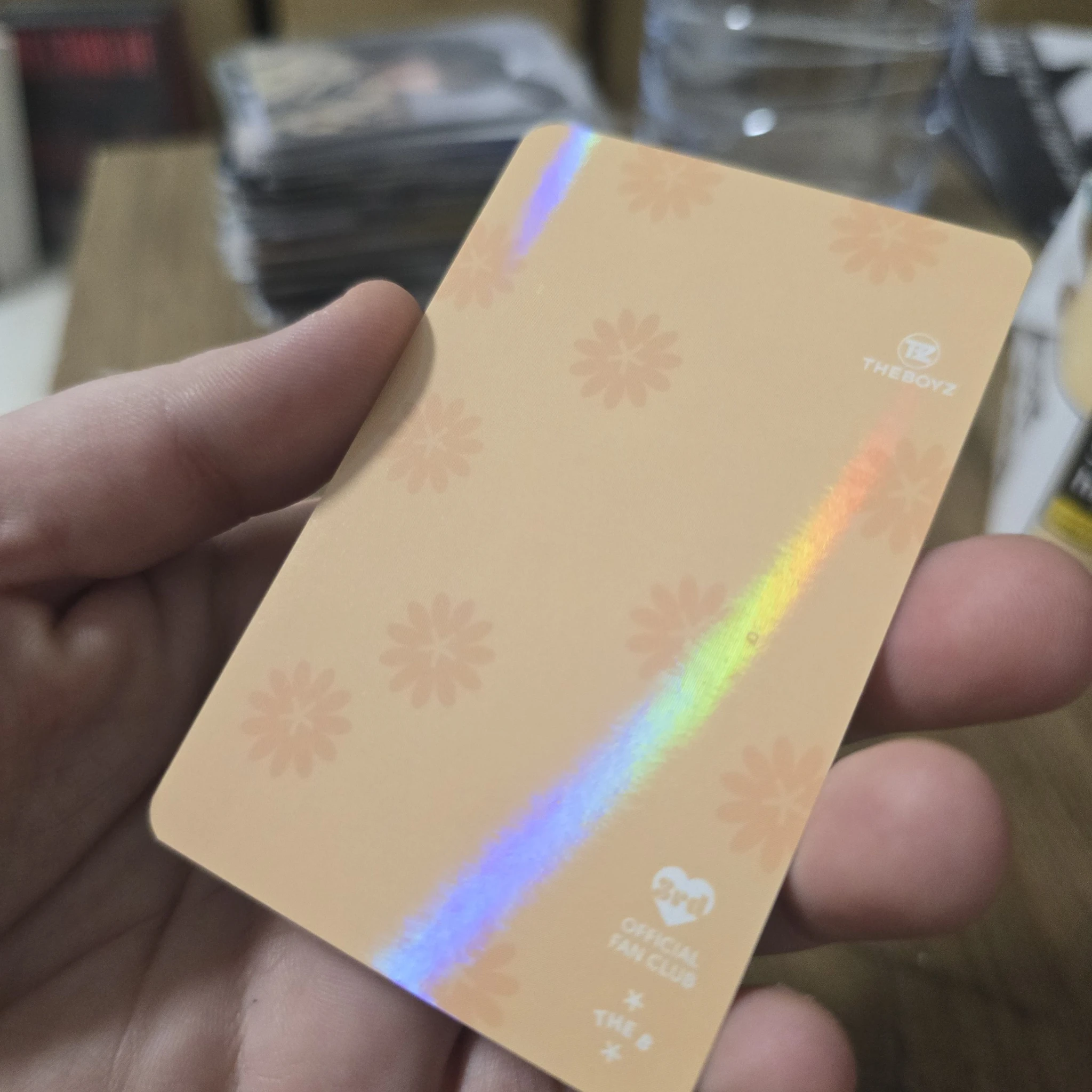 THE BOYZ Kevin THE BOYZ - Kevin - 3rd Official Fan Club Other holographic (hologram) fanclub/membership listing photo 3