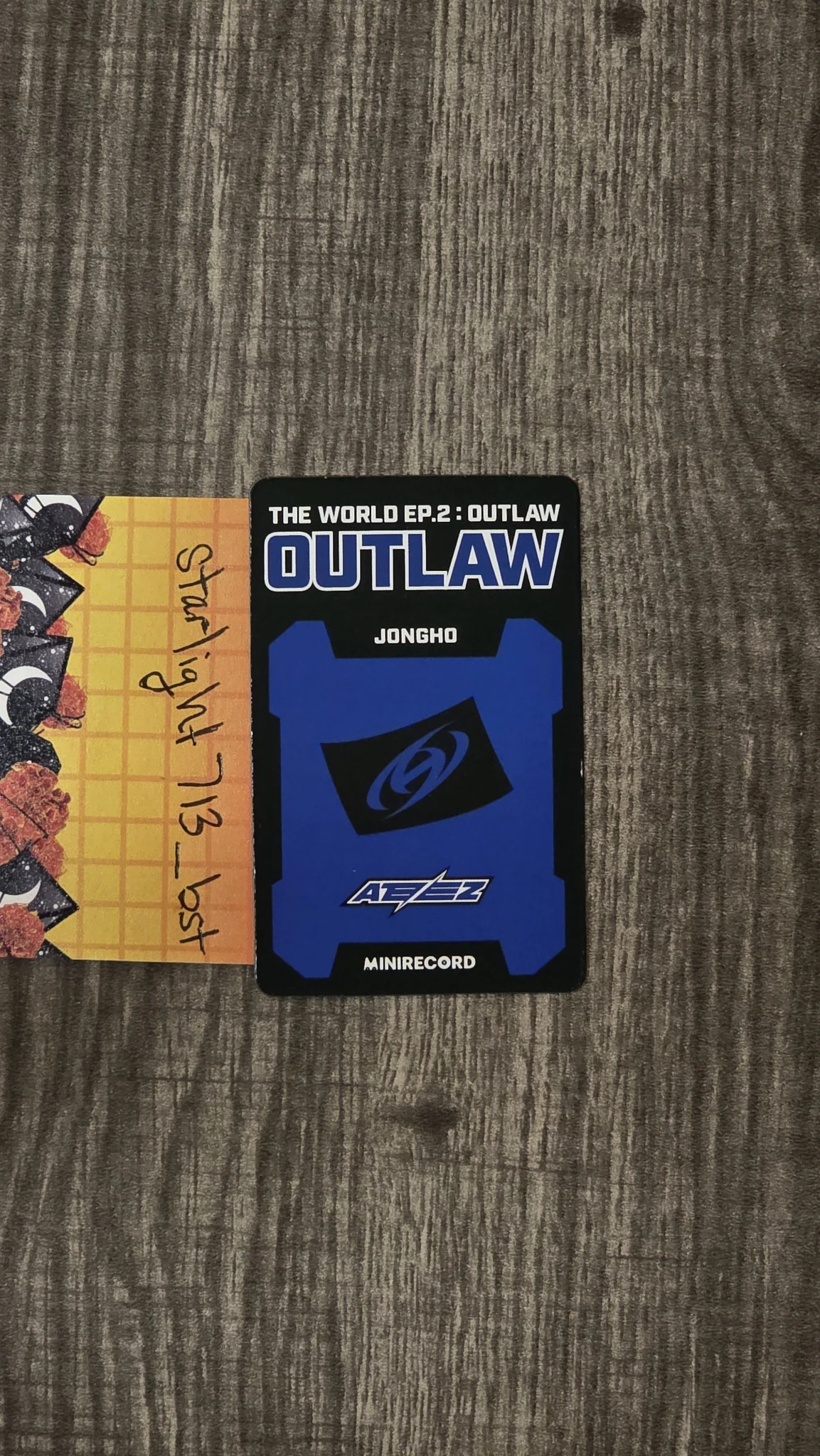 ATEEZ Jongho ATEEZ - Jongho - THE WORLD EP.2 : OUTLAW Album minirecord shop lenticular listing photo 3