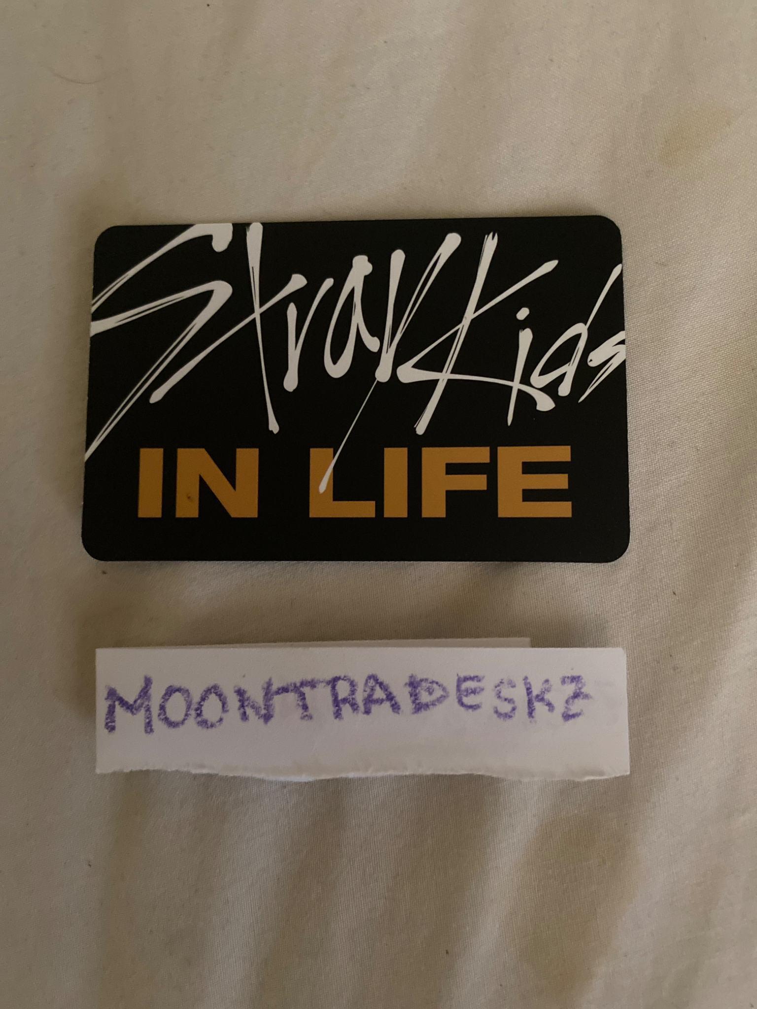 Stray Kids Stray Kids - Lee Know & Hyunjin & Felix - In Life Album album photocard unit listing photo 3