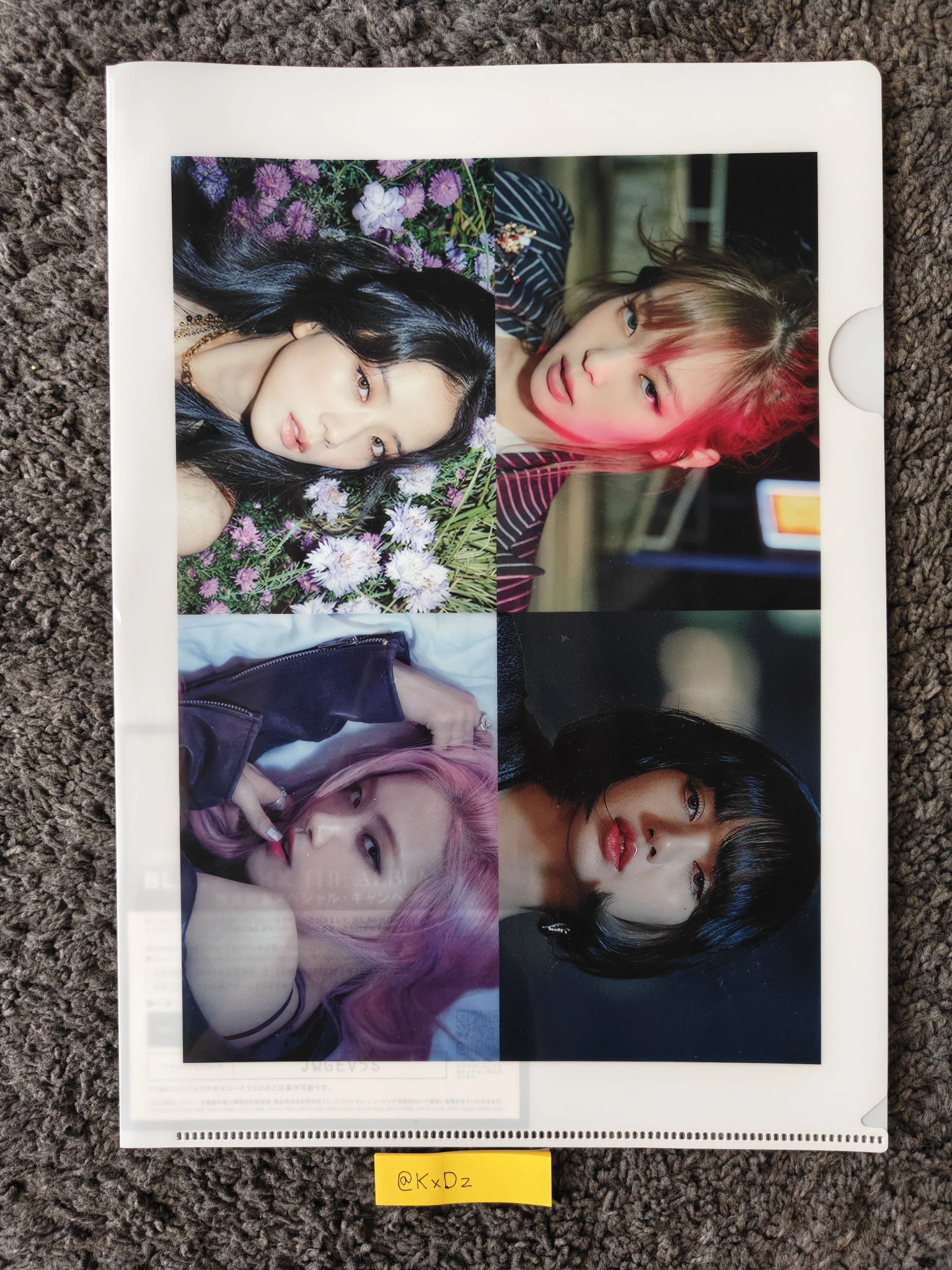 BLACKPINK Rosé BLACKPINK - Rosé - The Album (JP Ver.) Album album photocard member version japanese version listing photo 3