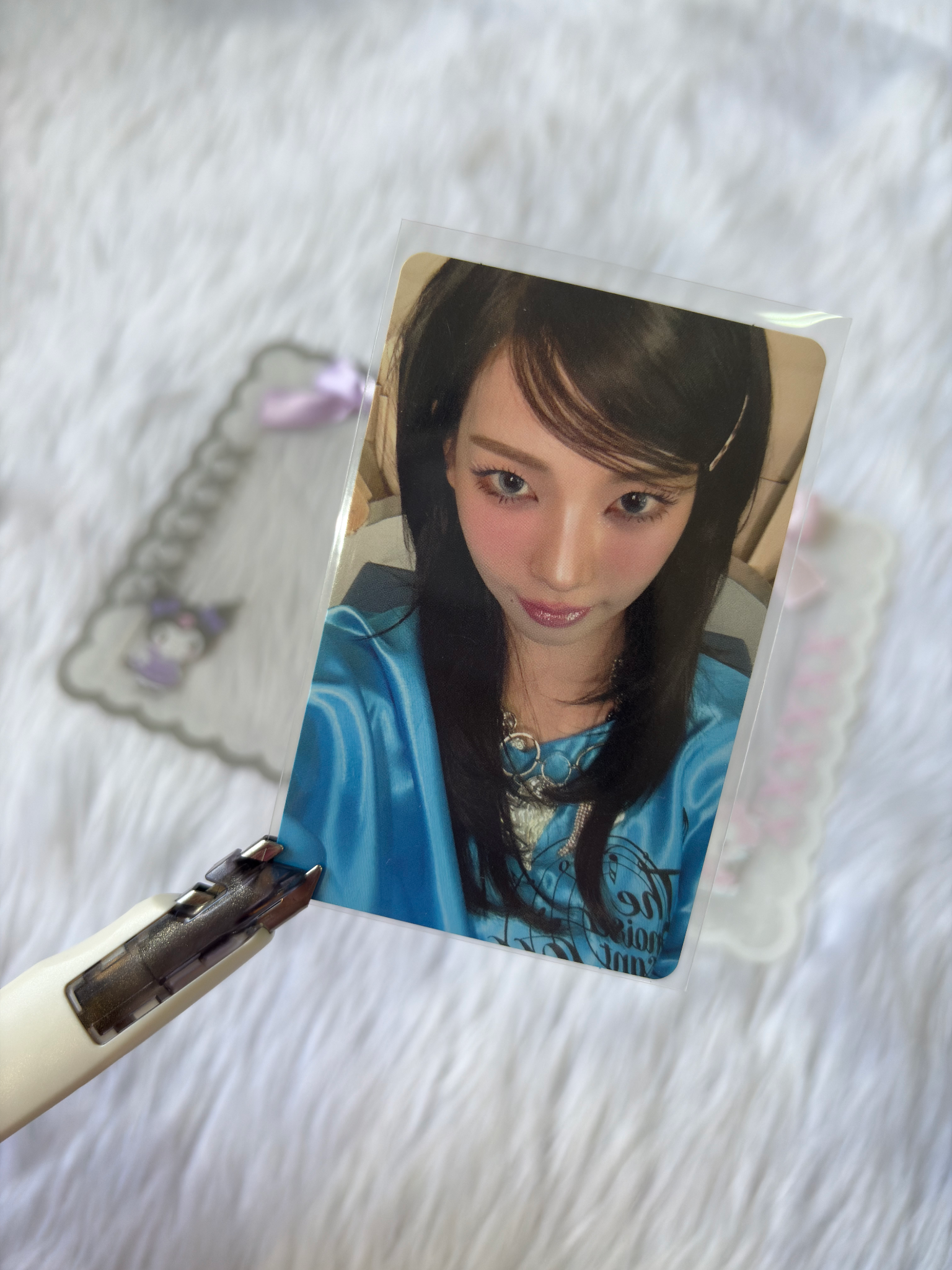 aespa Karina aespa - Karina - KISS N TELL Album album photocard japanese album poster version listing photo 3