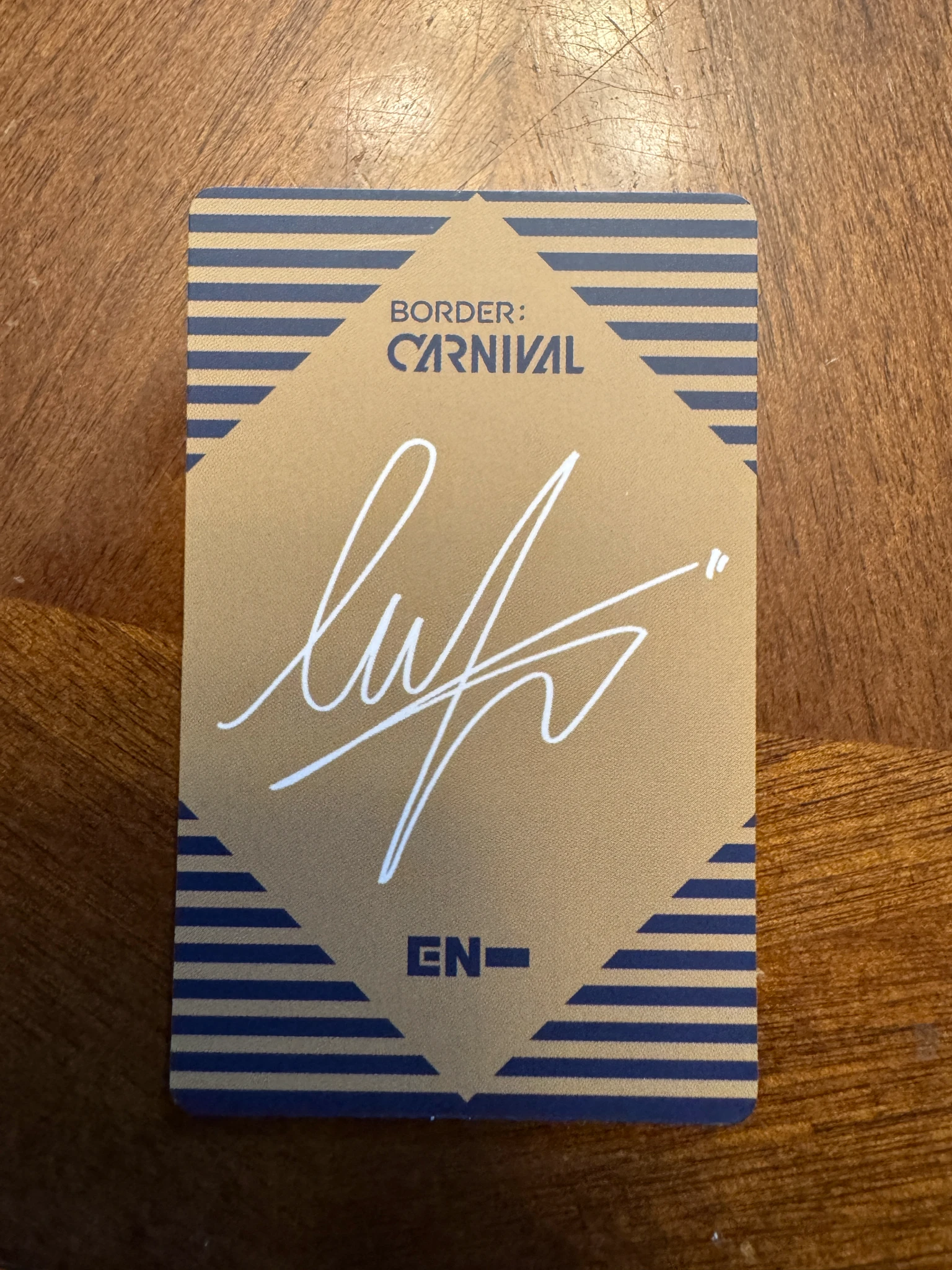 ENHYPEN Evan (Heeseung) ENHYPEN - Heeseung - BORDER: CARNIVAL Album album photocard korean album up version lenticular listing photo 3