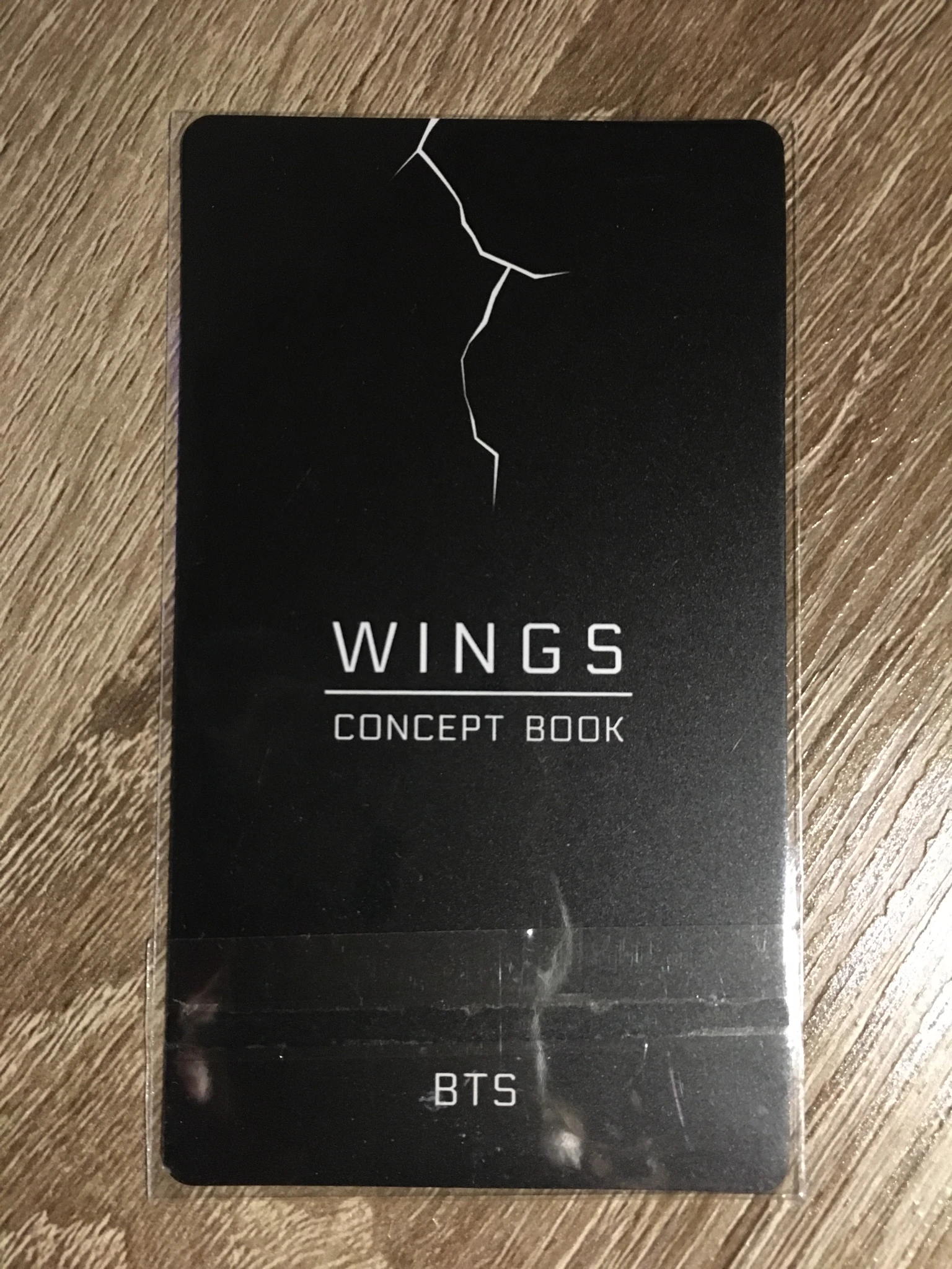 BTS Jungkook BTS - Jungkook - Wings Concept Book Other merch photocard merch lenticular listing photo 3