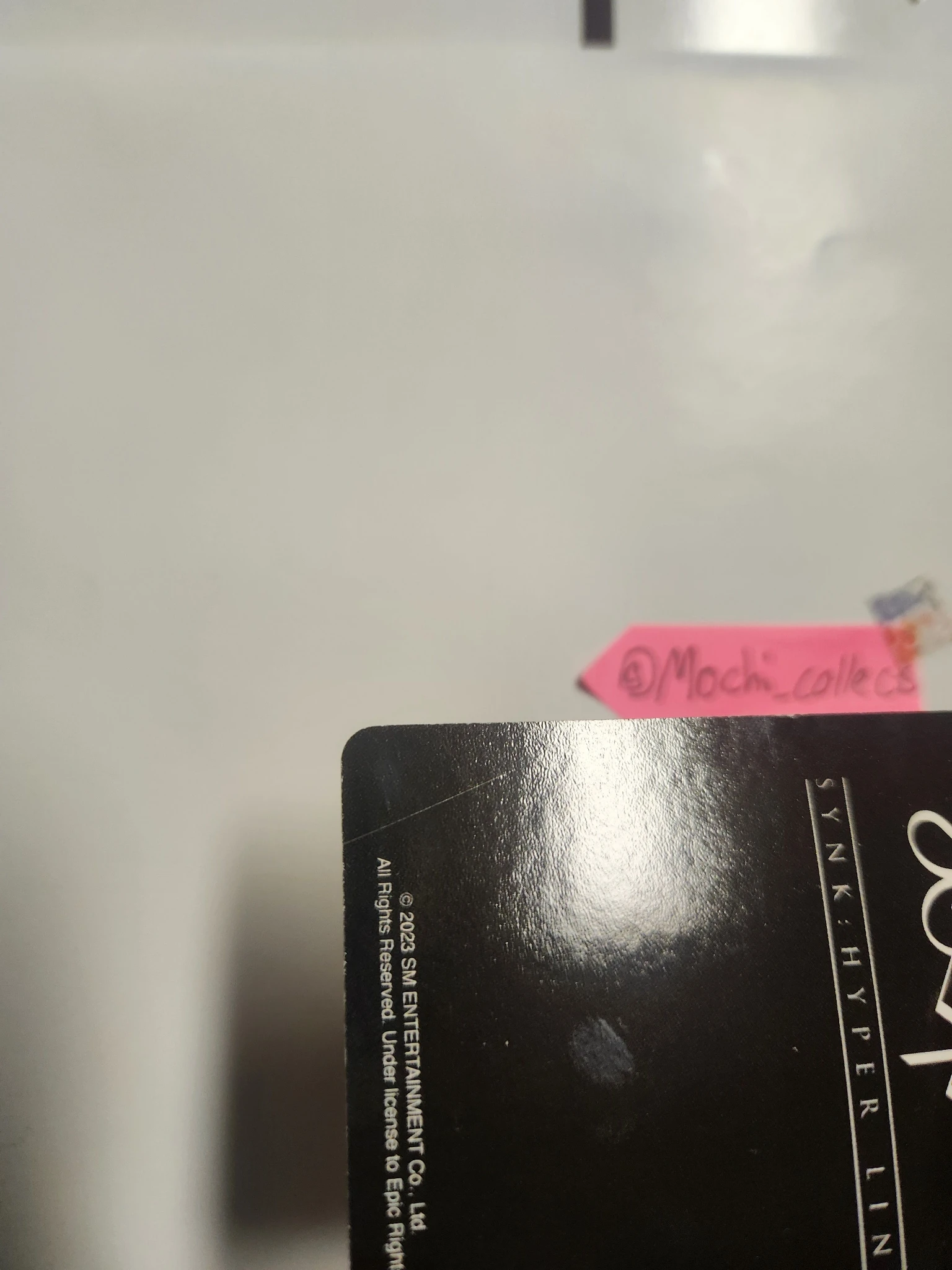 aespa Winter aespa - Winter - SYNK : HYPER LINE Event merch photocard tour merch trading card los angeles listing photo 3