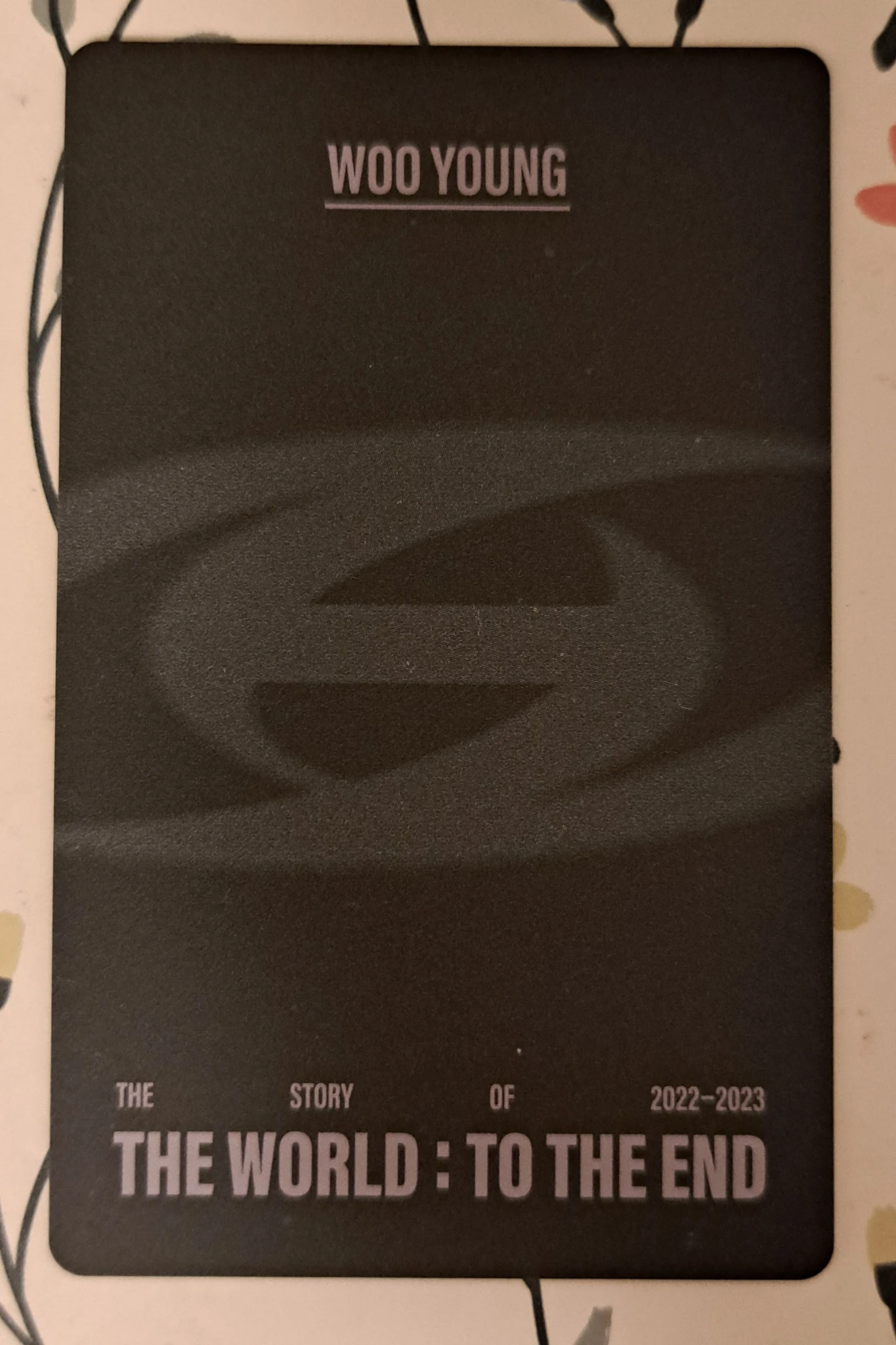 ATEEZ Wooyoung ATEEZ - Wooyoung - THE WORLD: TO THE END Other playcode version listing photo 3