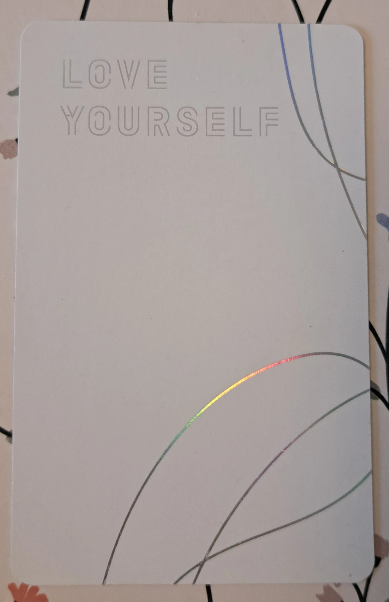 BTS j-hope BTS - J-HOPE - Love Yourself: Her Album album photocard O ver. listing photo 3