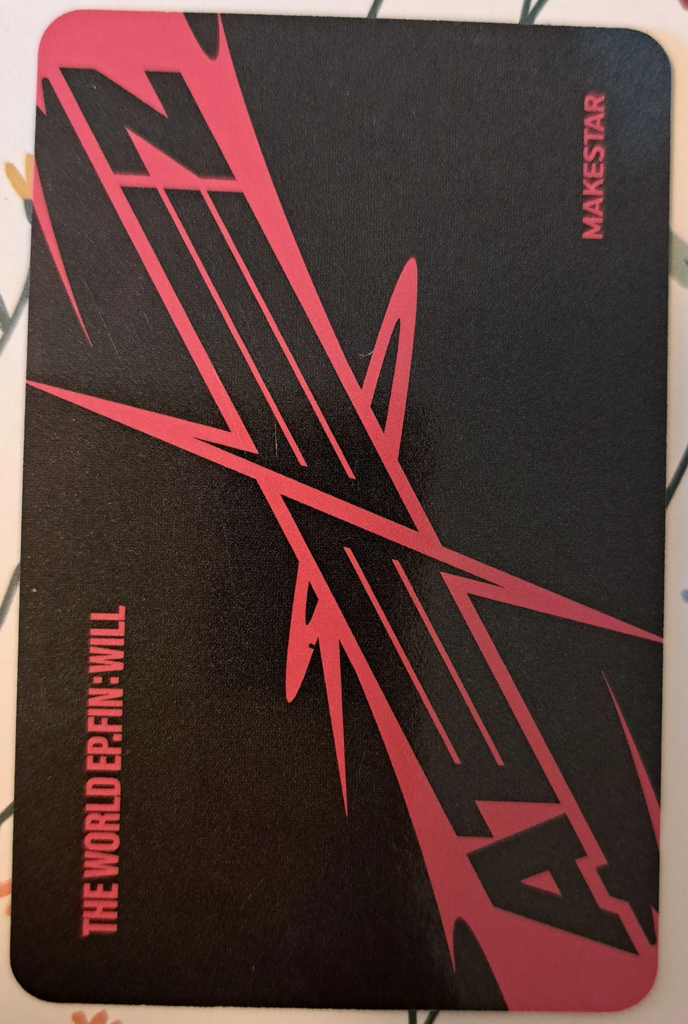 ATEEZ Yeosang ATEEZ - Yeosang - THE WORLD EP.FIN : WILL Album pob (pre-order benefit) makestar round 2 purchase benefit listing photo 3